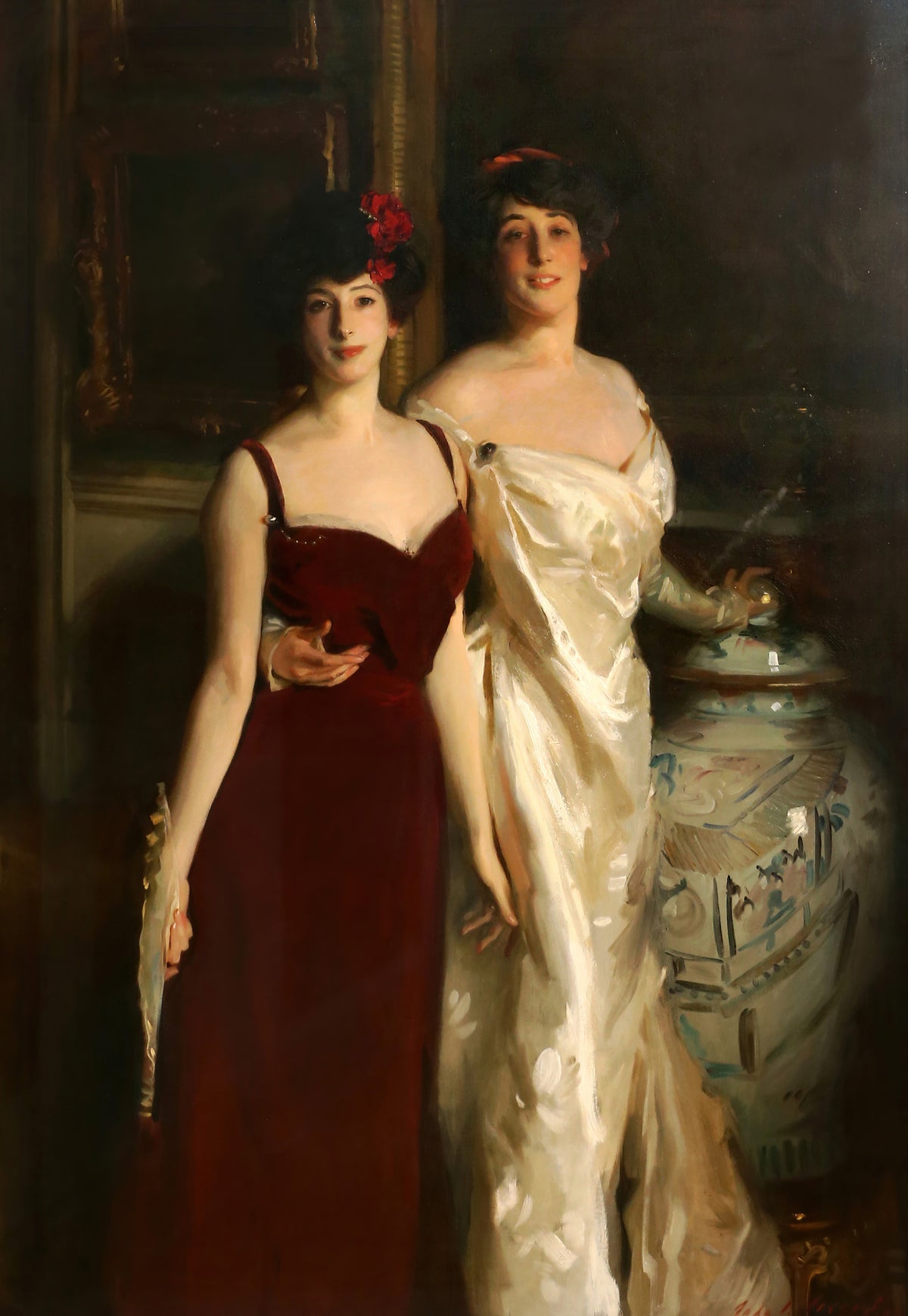 John Singer Sargent — Ena and Betty, Daughters of Asher and Mrs. Wertheimer | Fine Art Print