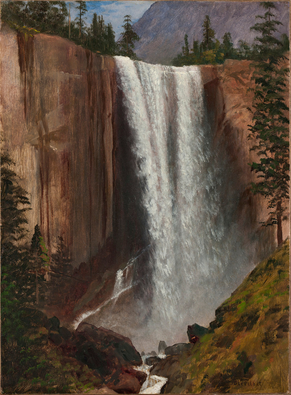 Albert Bierstadt — Vernal Fall | Landscape Fine Art Print