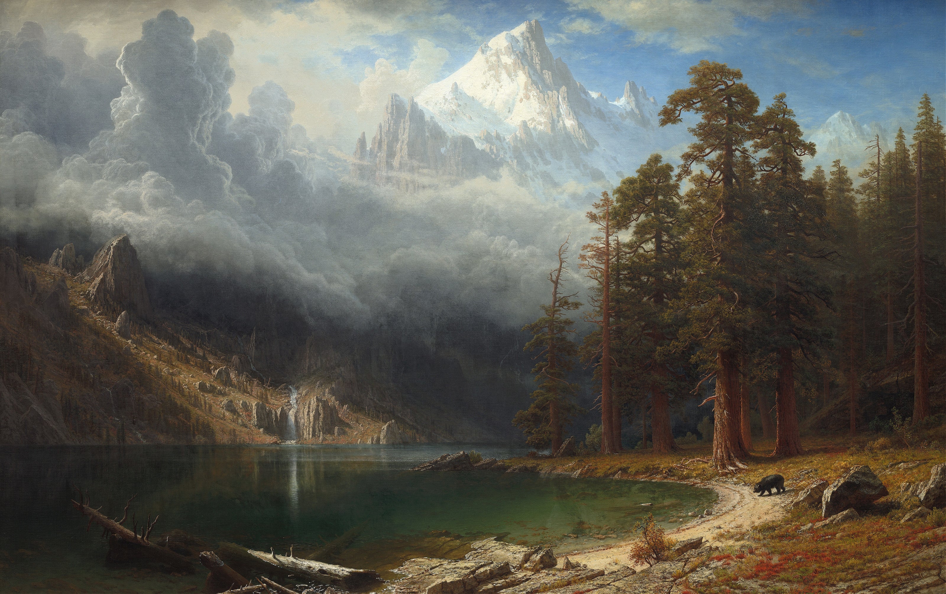 Albert Bierstadt — Mount Corcoran | Landscape Fine Art Print
