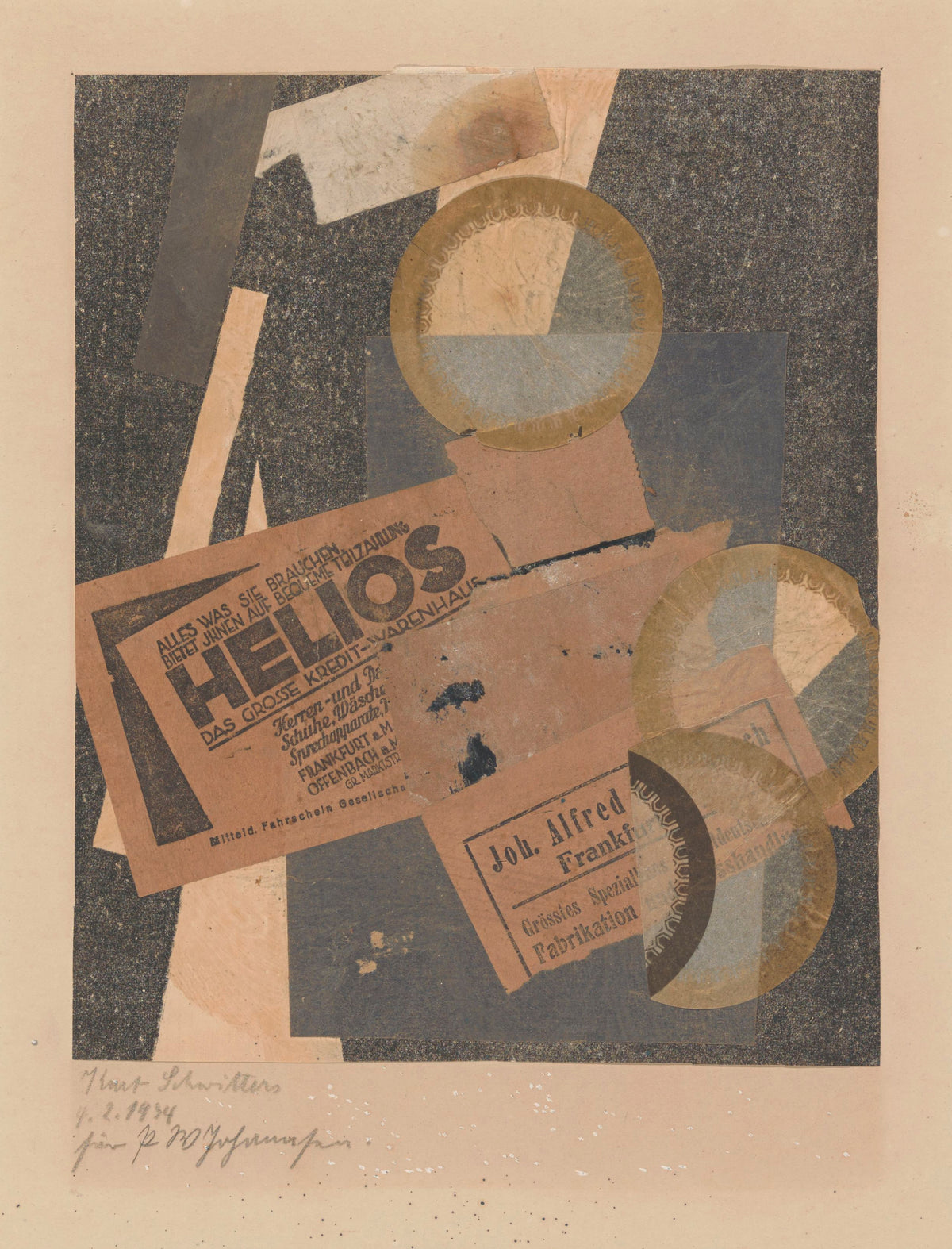Kurt Schwitters — Helios | Fine Art Print