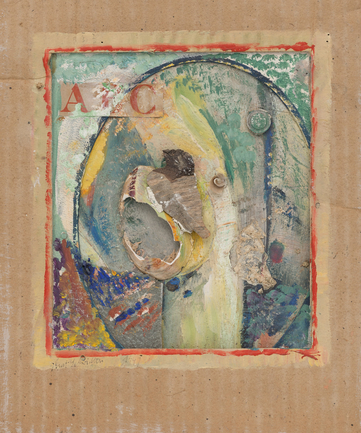 Kurt Schwitters — Ohne Titel (ABC) | Fine Art Print