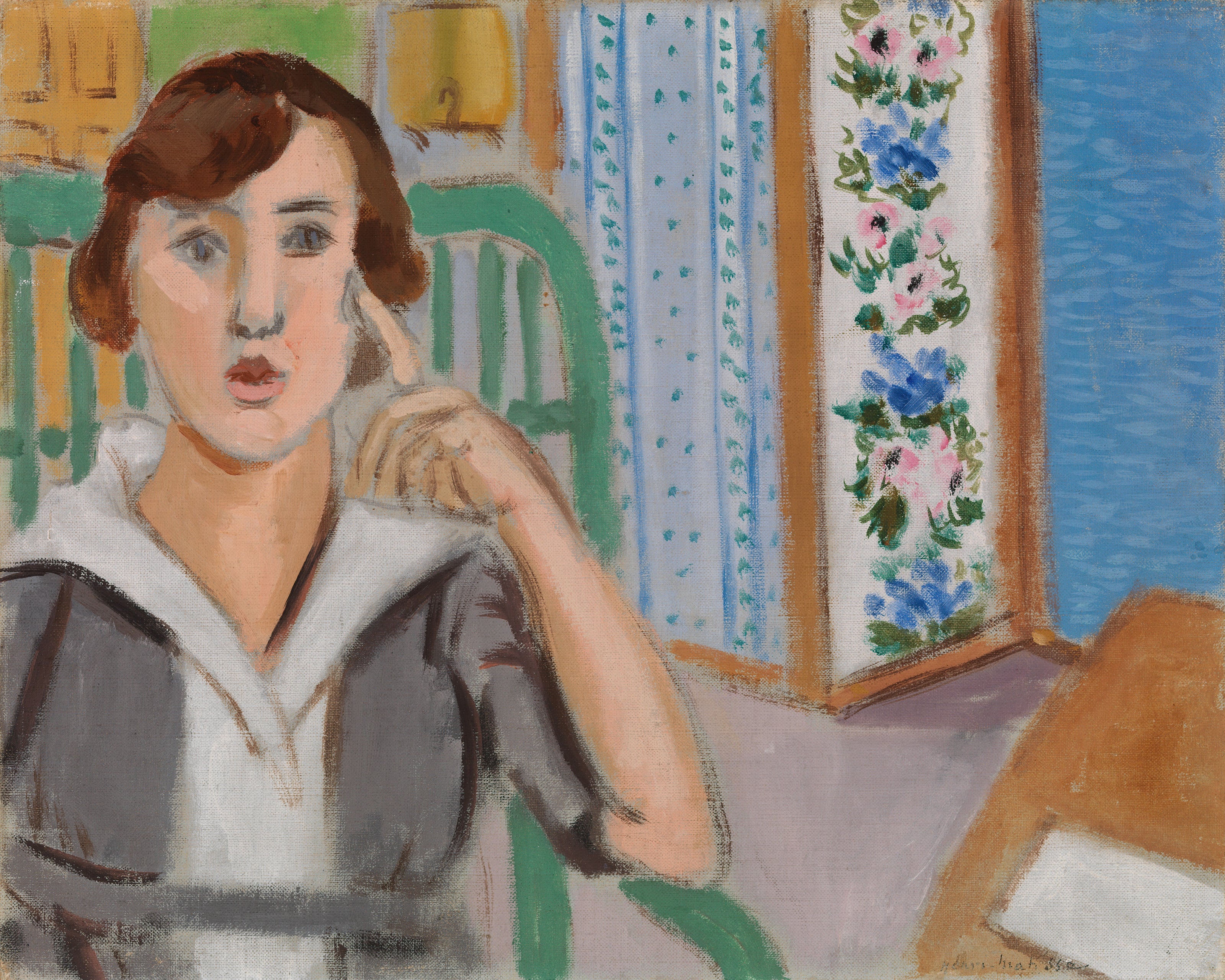 Henri Matisse — Woman and Screen | Fine Art Print