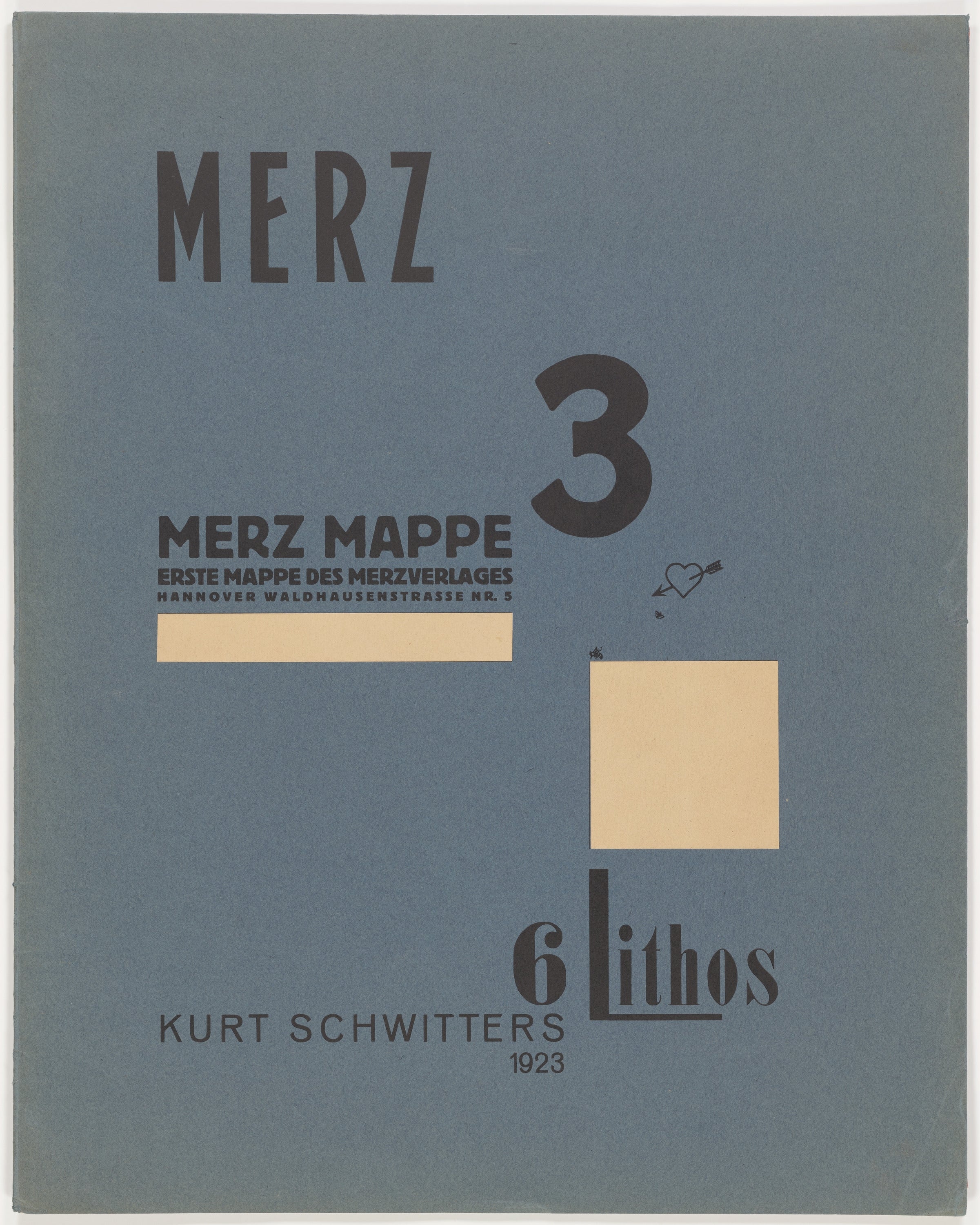 Kurt Schwitters — Merz 3. Kurt Schwitters 6 Lithos Pl.1 | Fine Art Print