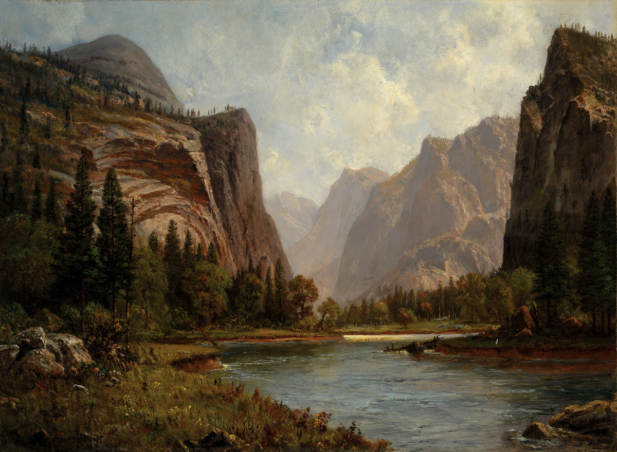 Albert Bierstadt — Gates of the Yosemite | Landscape Fine Art Print