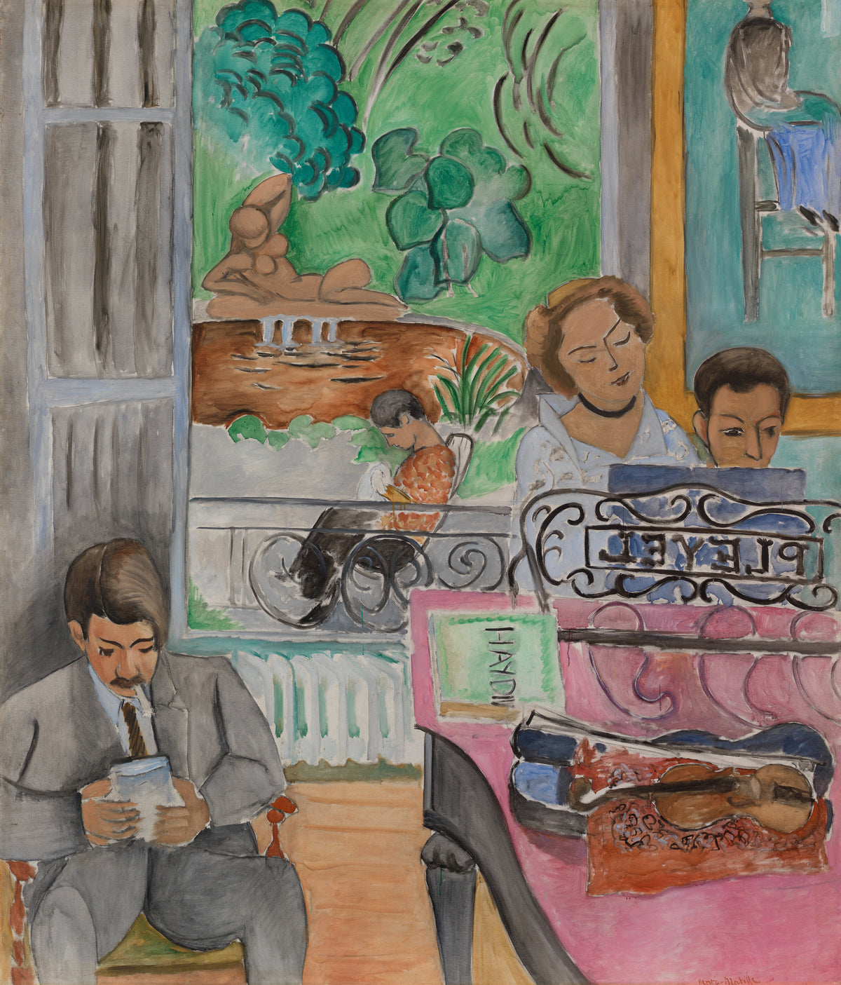 Henri Matisse — The Music Lesson | Fine Art Print