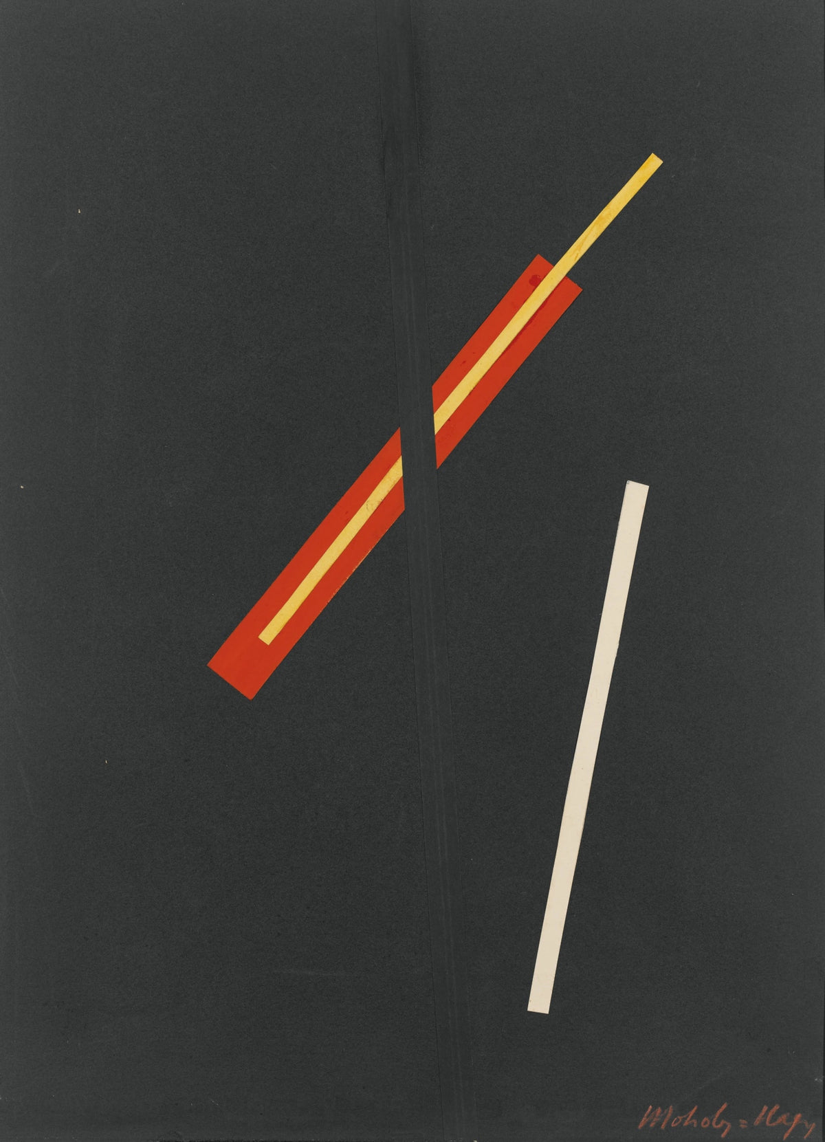 László Moholy-Nagy — Collage with Three Elements | Fine Art Print