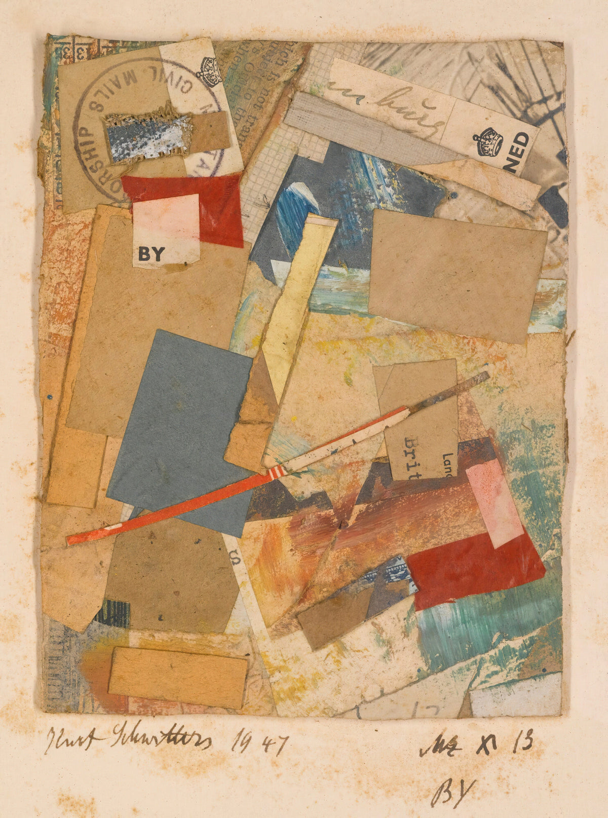 Kurt Schwitters — Mz X 13 | Fine Art Print