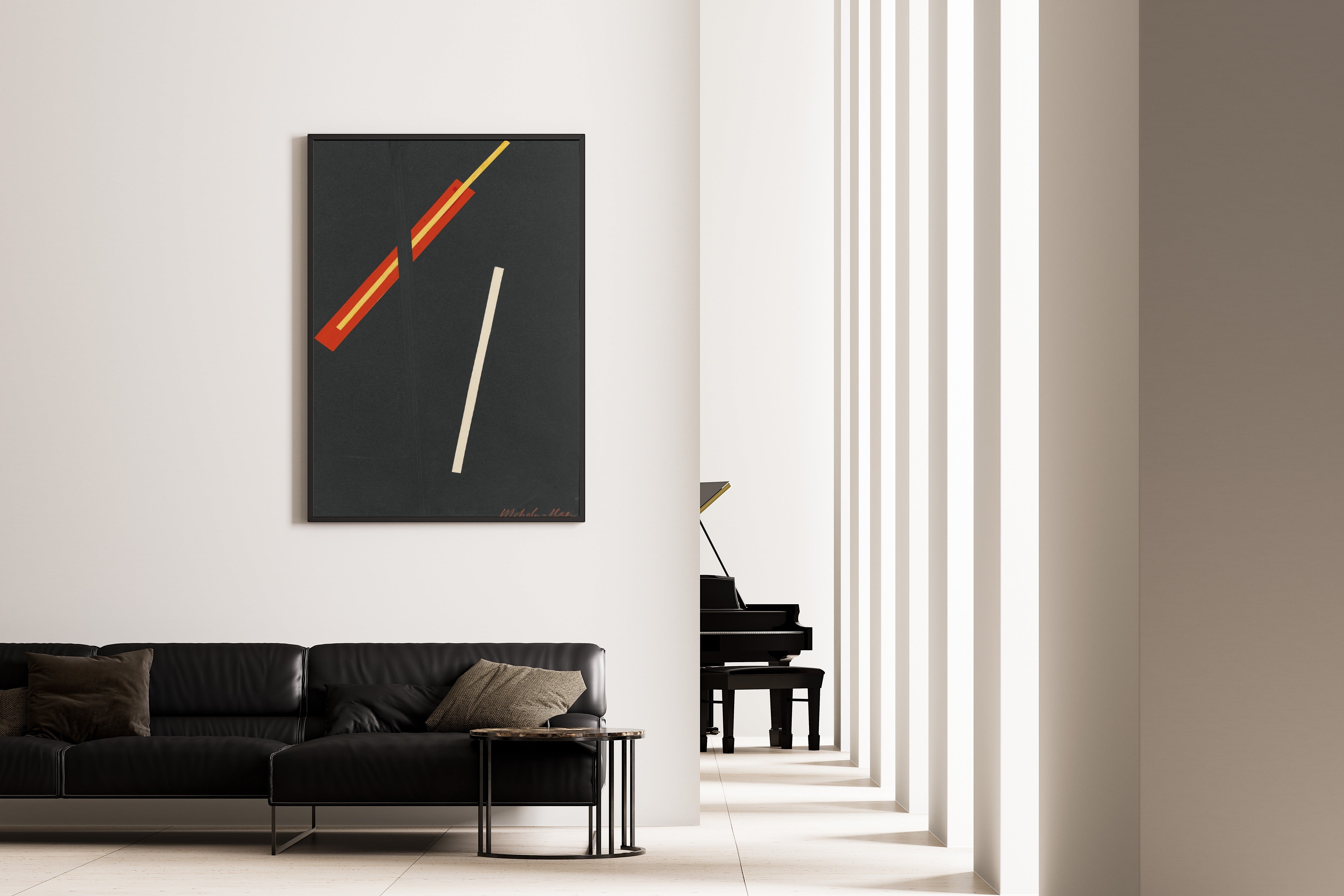 László Moholy-Nagy — Collage with Three Elements | Fine Art Print
