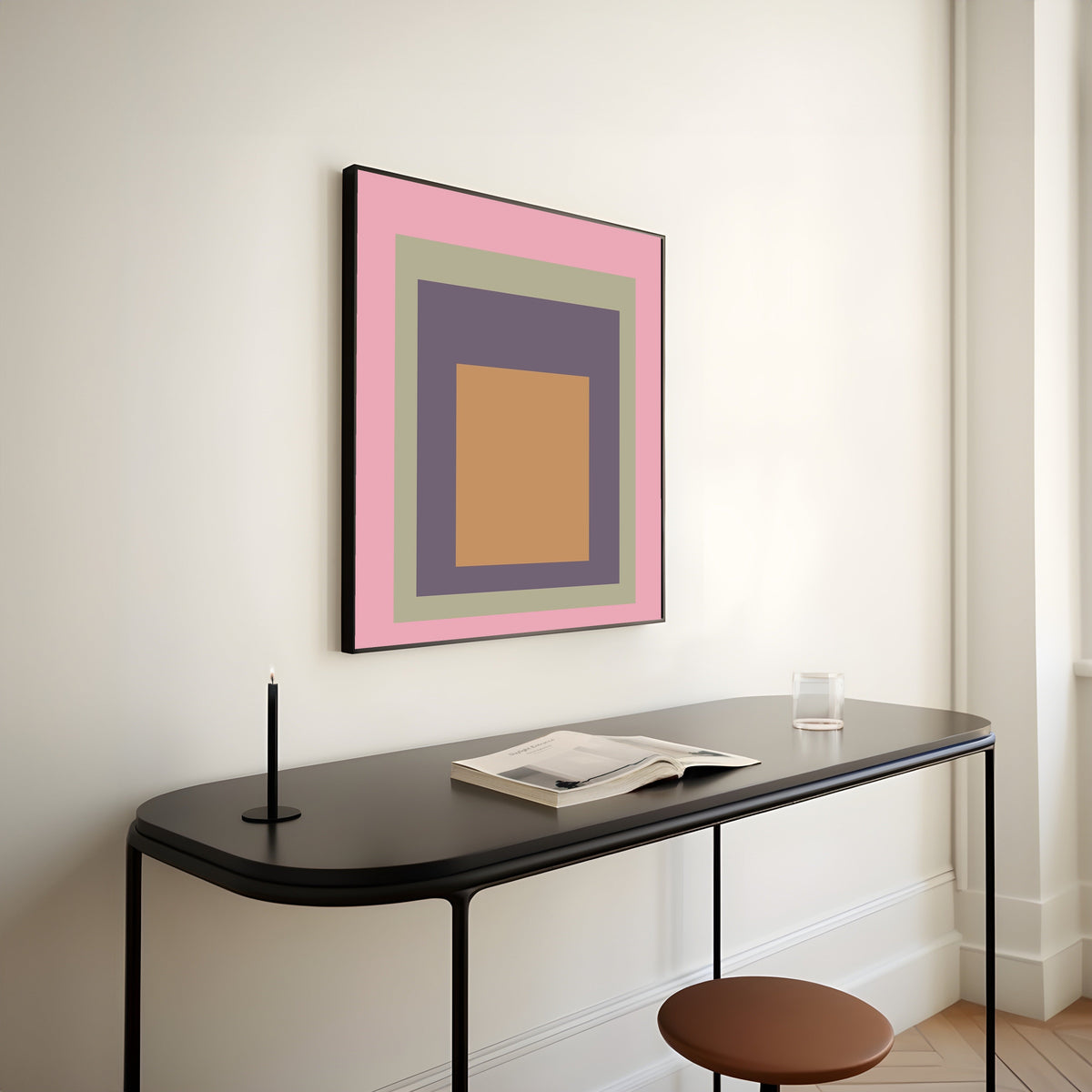 Comfort — Homage to the Square | Mid-Century Modern Art Print - 9ArtPrints