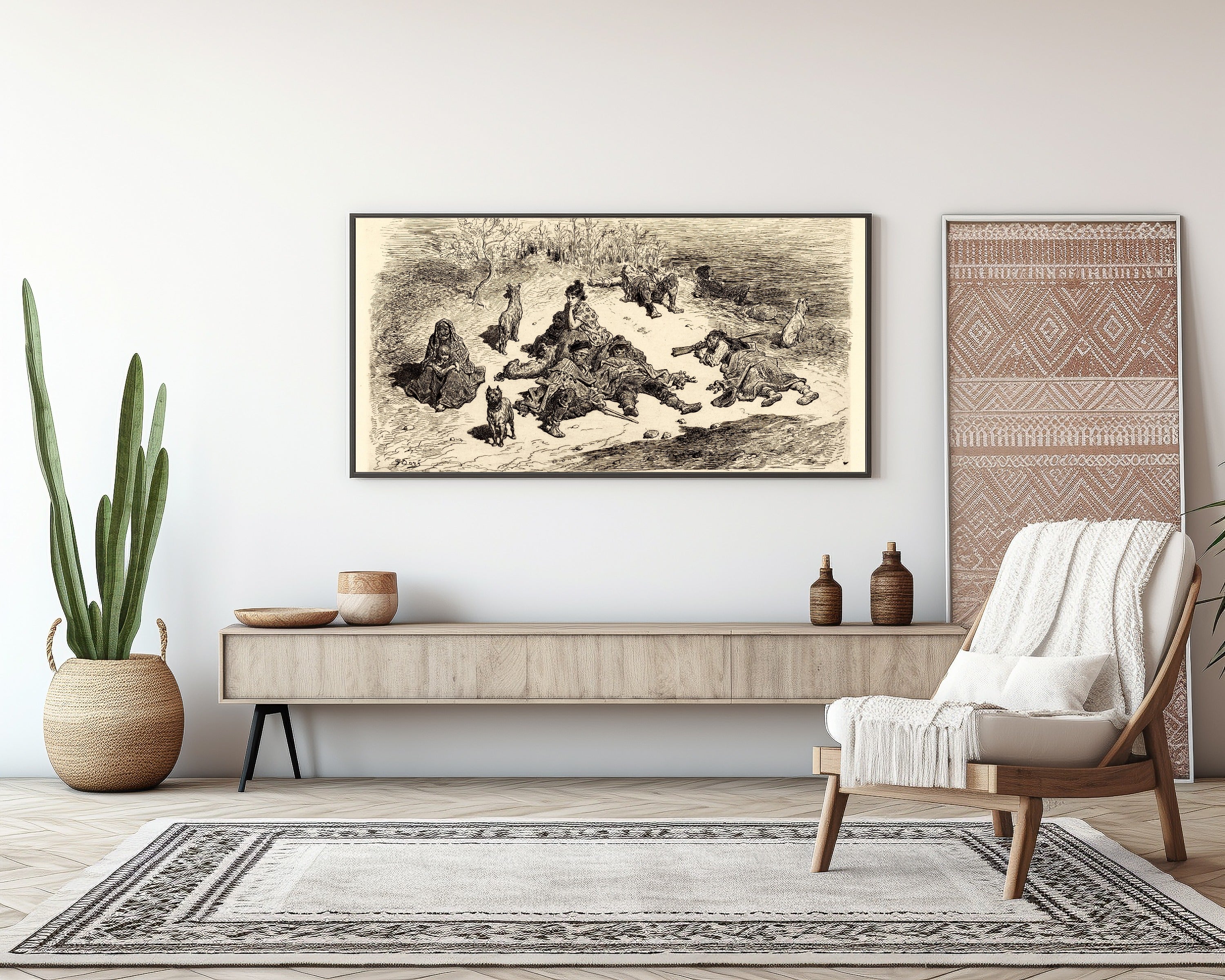 Gustave Doré — Spanish Smugglers (Contrebandiers espagnols) | Etching Print