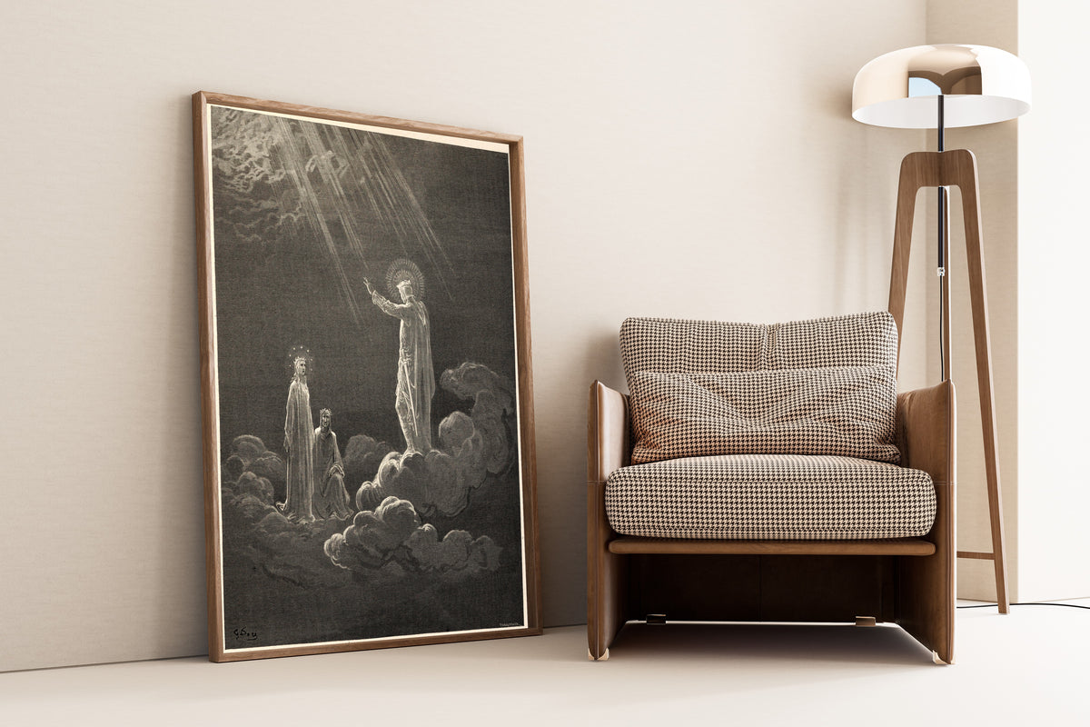 Gustave Doré — Paradiso, Canto VIII: Charles Martel | Dante Illustration Print