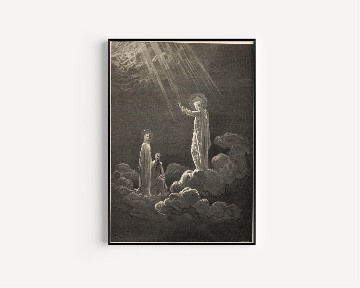 Gustave Doré — Paradiso, Canto VIII: Charles Martel | Dante Illustration Print