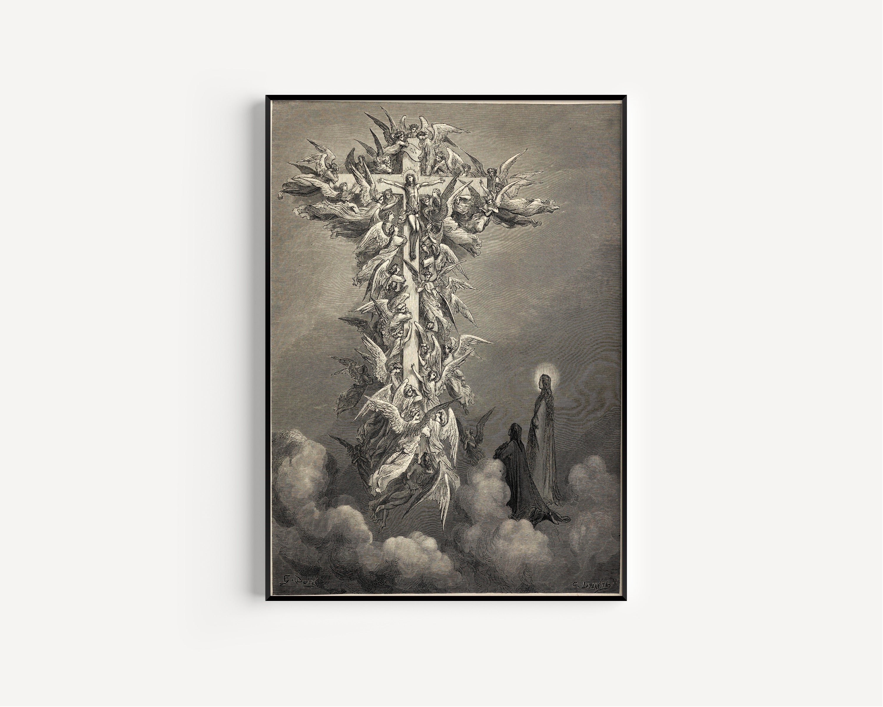Gustave Doré — Paradiso, Canto XIV: The Cross of Mars | Dante Illustration Print