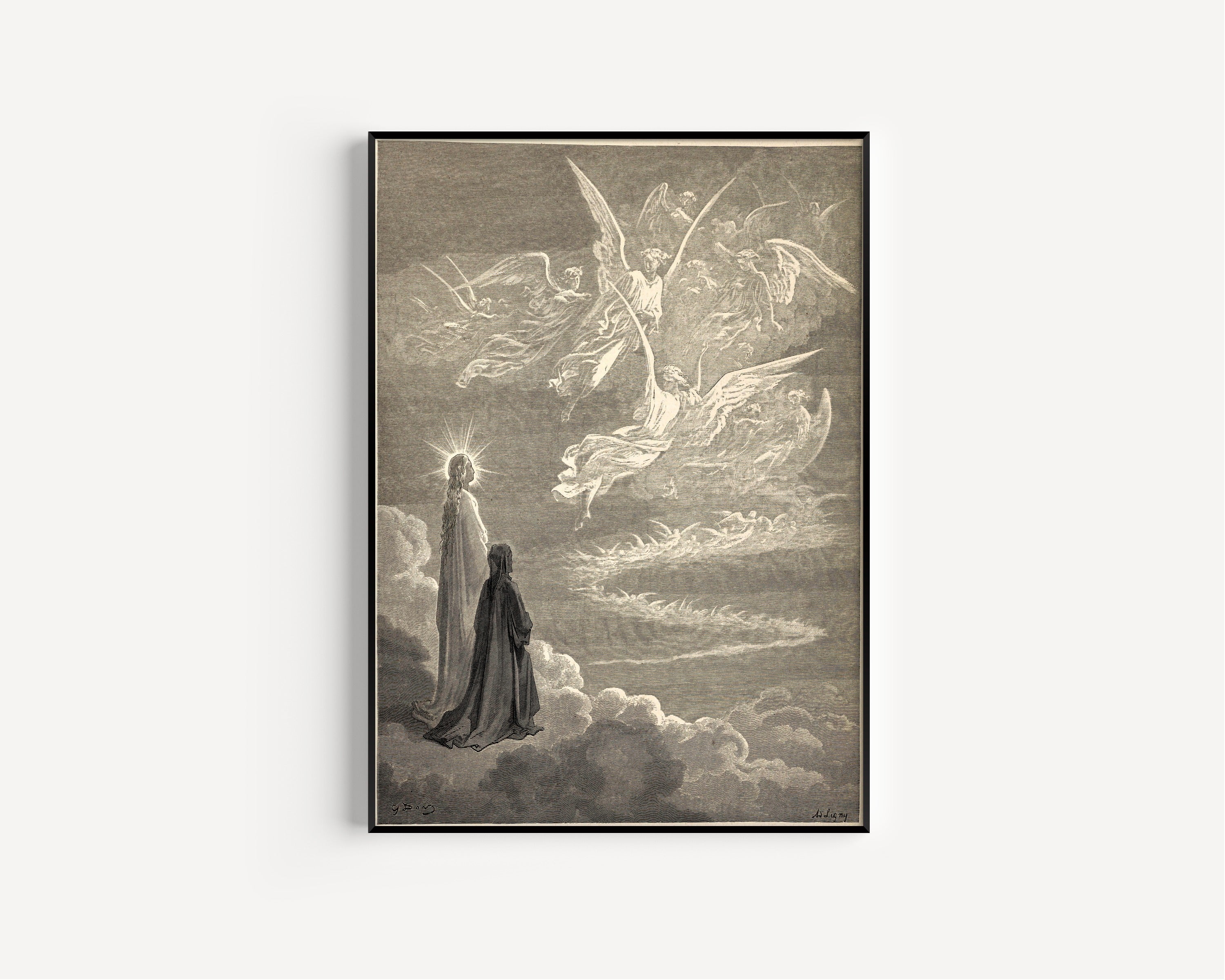 Gustave Doré — Paradiso, Canto XVIII: The Eagle of Souls | Dante Illustration Print