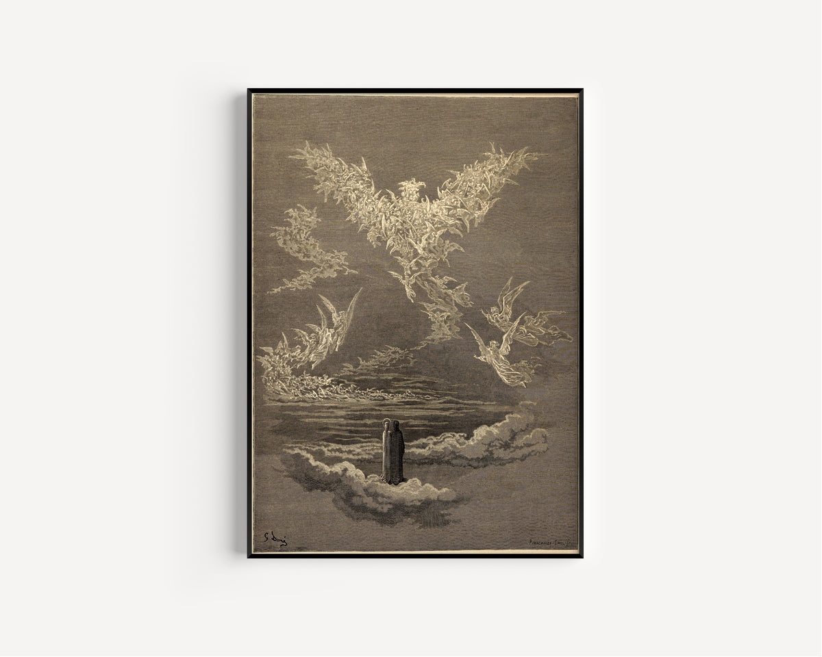 Gustave Doré — Paradiso, Canto XIX: The Eagle Speaks | Dante Illustration Print