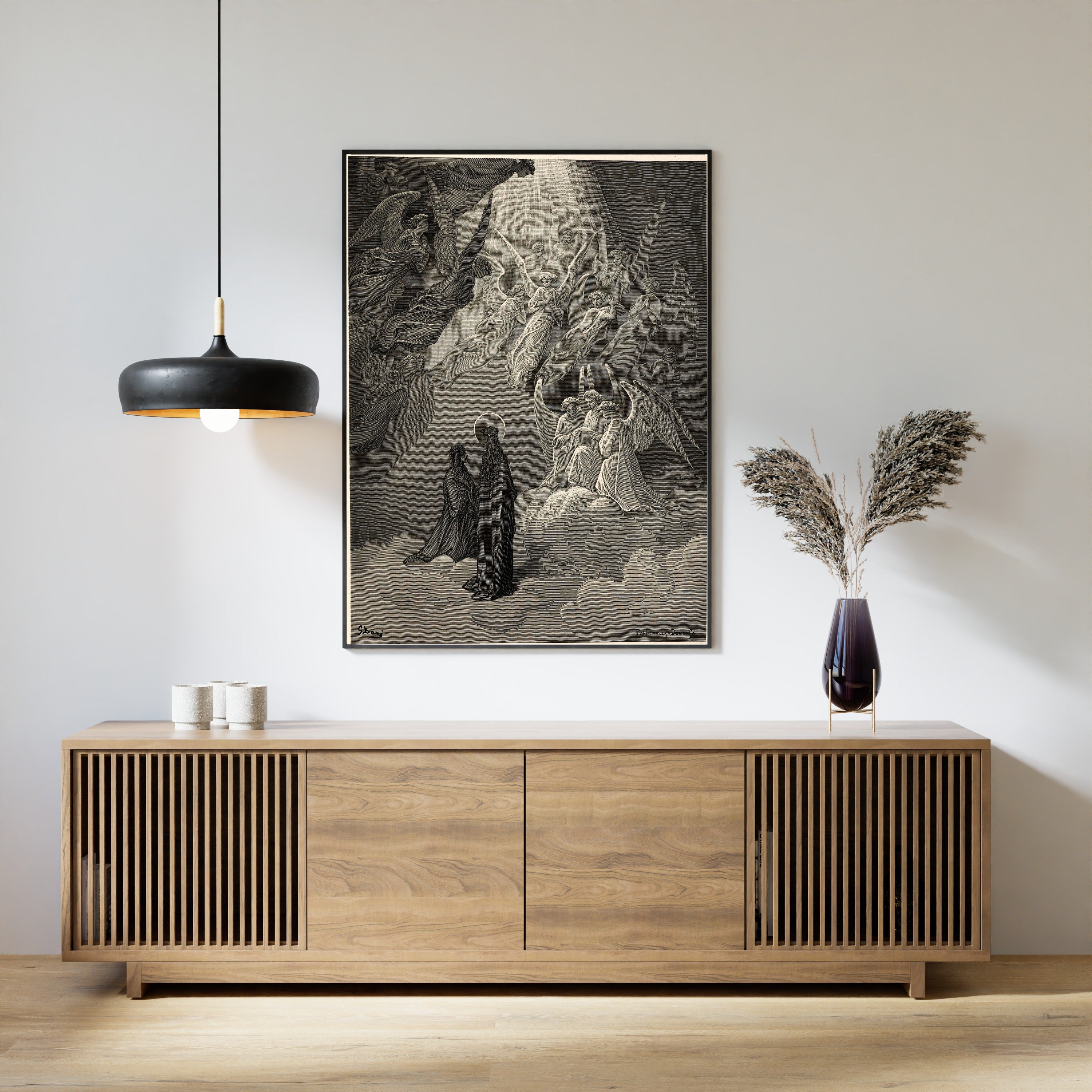 Gustave Doré — Paradiso, Canto XX: The Living Lights of Jupiter | Dante Illustration Print