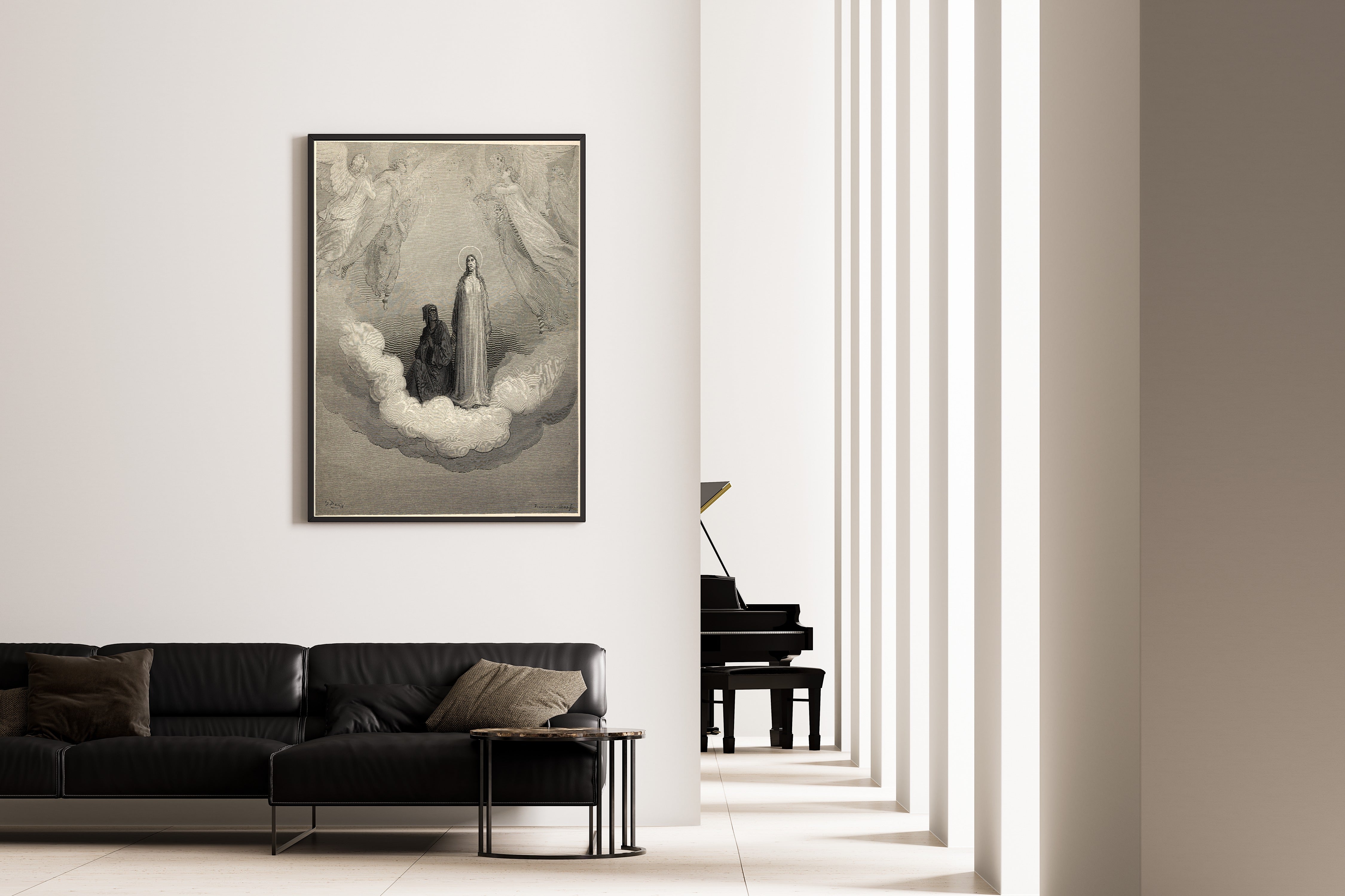 Gustave Doré — Paradiso, Canto XXI: Beatrice in Saturn | Dante Illustration Print