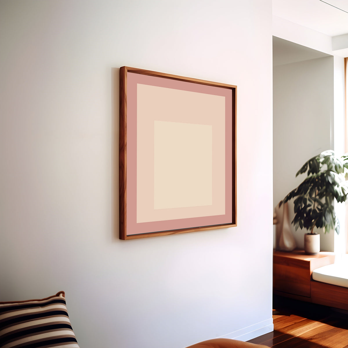Debonair — Homage to the Square | Mid-Century Modern Art Print - 9ArtPrints