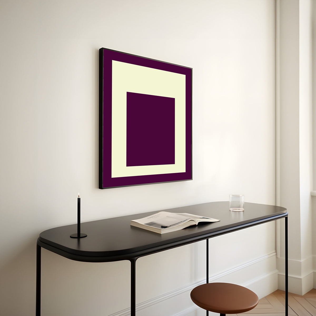 Dessert — Homage to the Square | Mid-Century Modern Art Print - 9ArtPrints