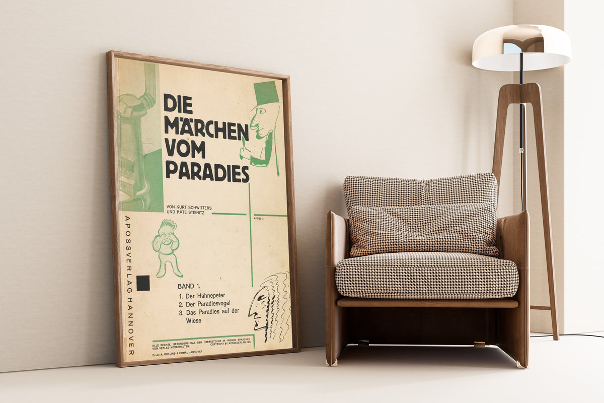 Kurt Schwitters — Die Märchen vom Paradies (Apossverlag, Band 1) | Fine Art Print