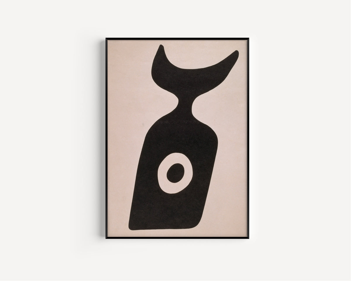 Kurt Schwitters — Die Nabelflasche | Fine Art Print