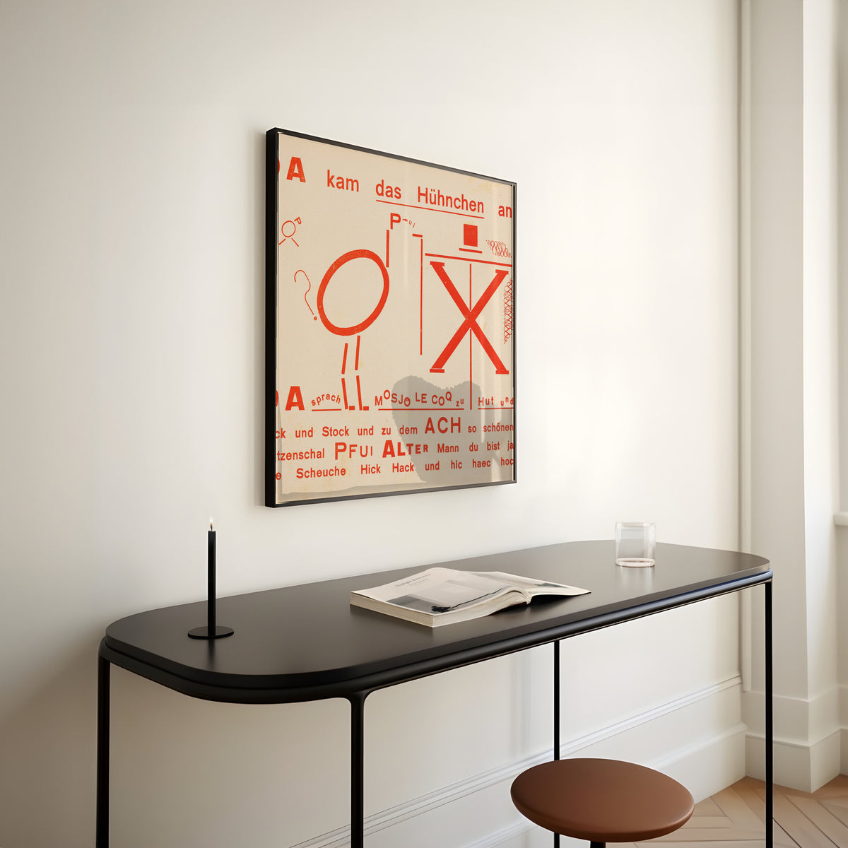 Kurt Schwitters — Die Scheuche | Fine Art Print