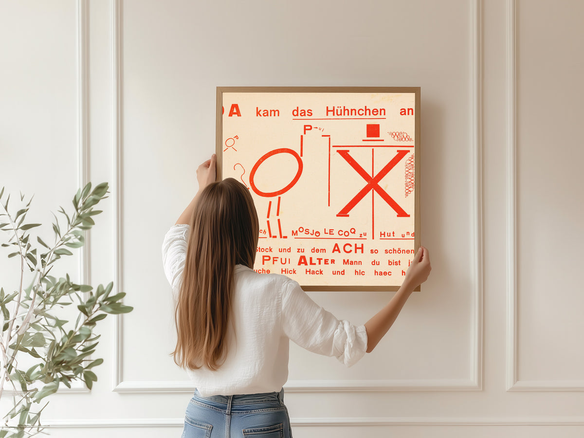 Kurt Schwitters — Die Scheuche | Fine Art Print