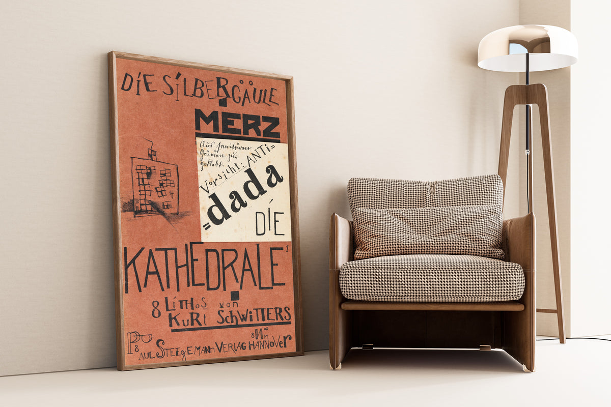 Kurt Schwitters — Die Kathedrale (Die Silbergäule) | Fine Art Print