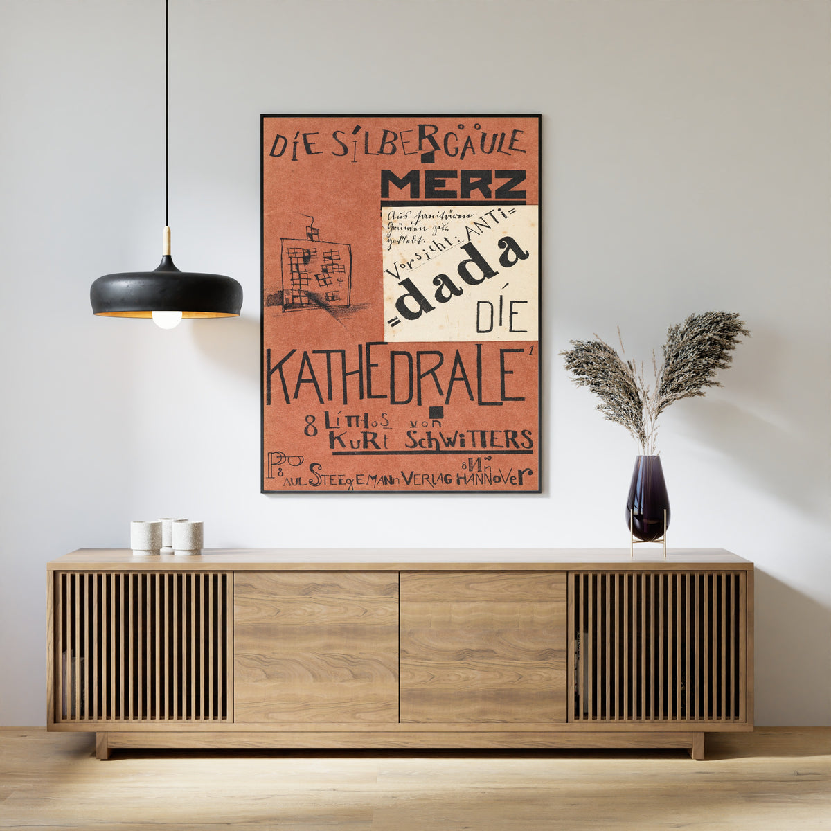 Kurt Schwitters — Die Kathedrale (Die Silbergäule) | Fine Art Print