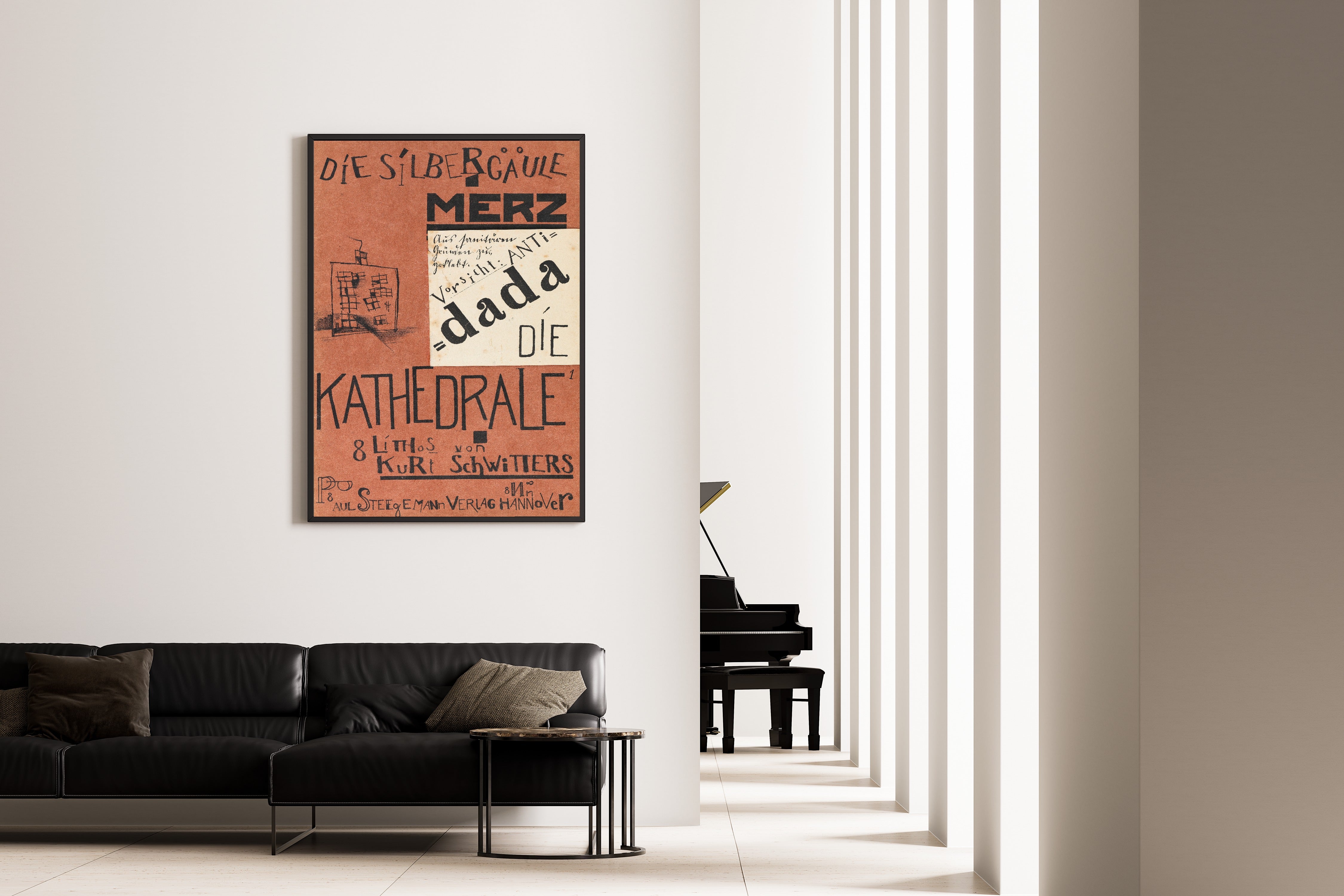 Kurt Schwitters — Die Kathedrale (Die Silbergäule) | Fine Art Print