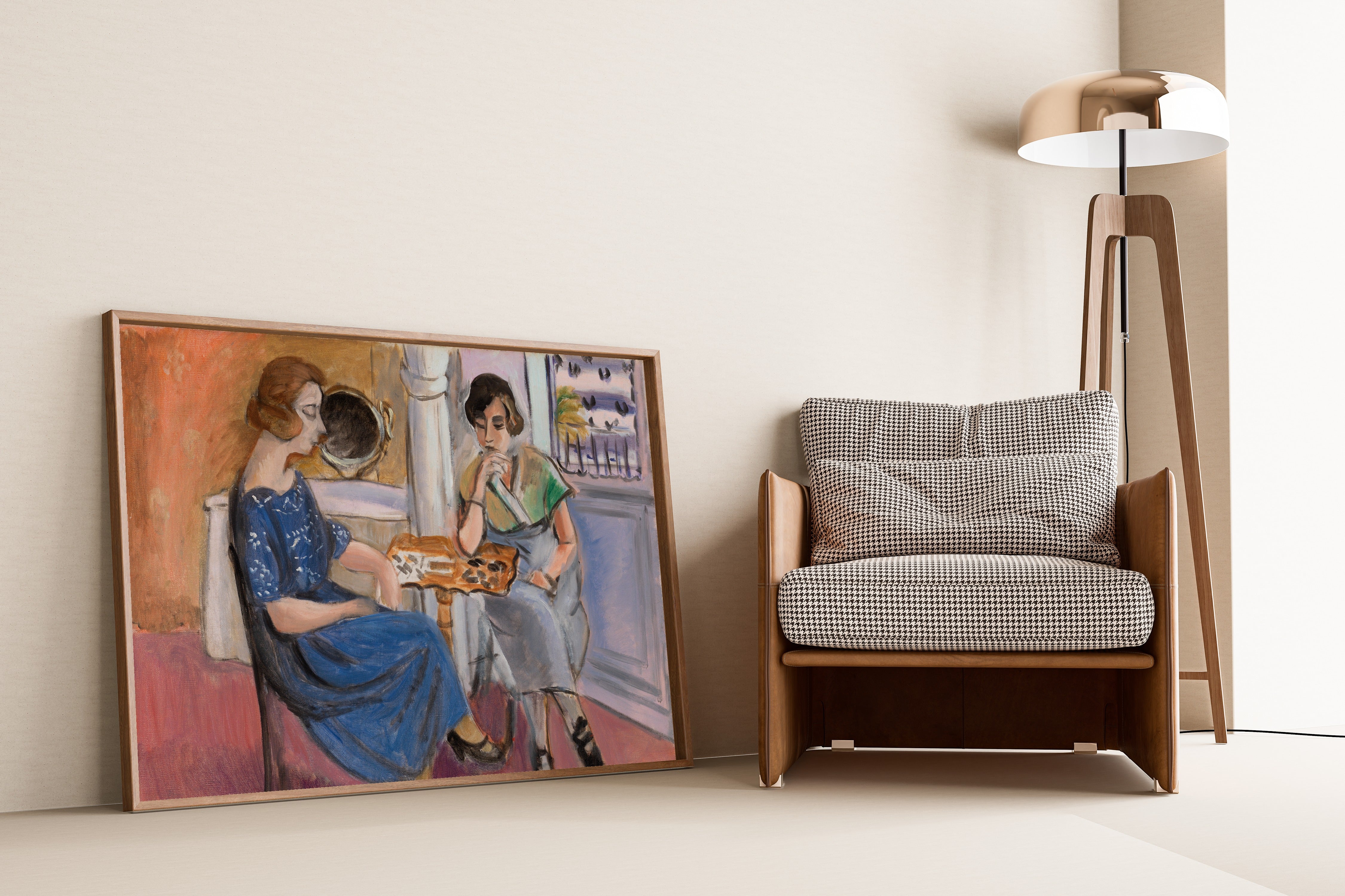 Henri Matisse — Domino Players | Fine Art Print