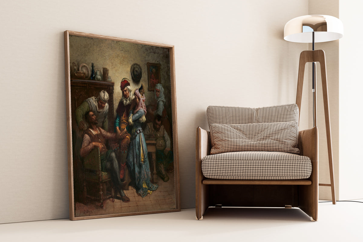 Gustave Doré — Don Quixote and Sancho Panza Entertained by Basil and Quiteria | Fine Art Print