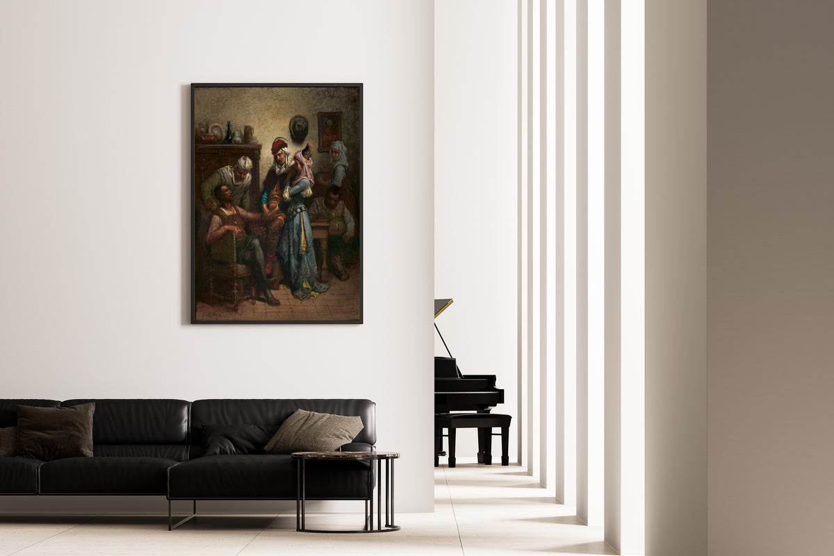 Gustave Doré — Don Quixote and Sancho Panza Entertained by Basil and Quiteria | Fine Art Print