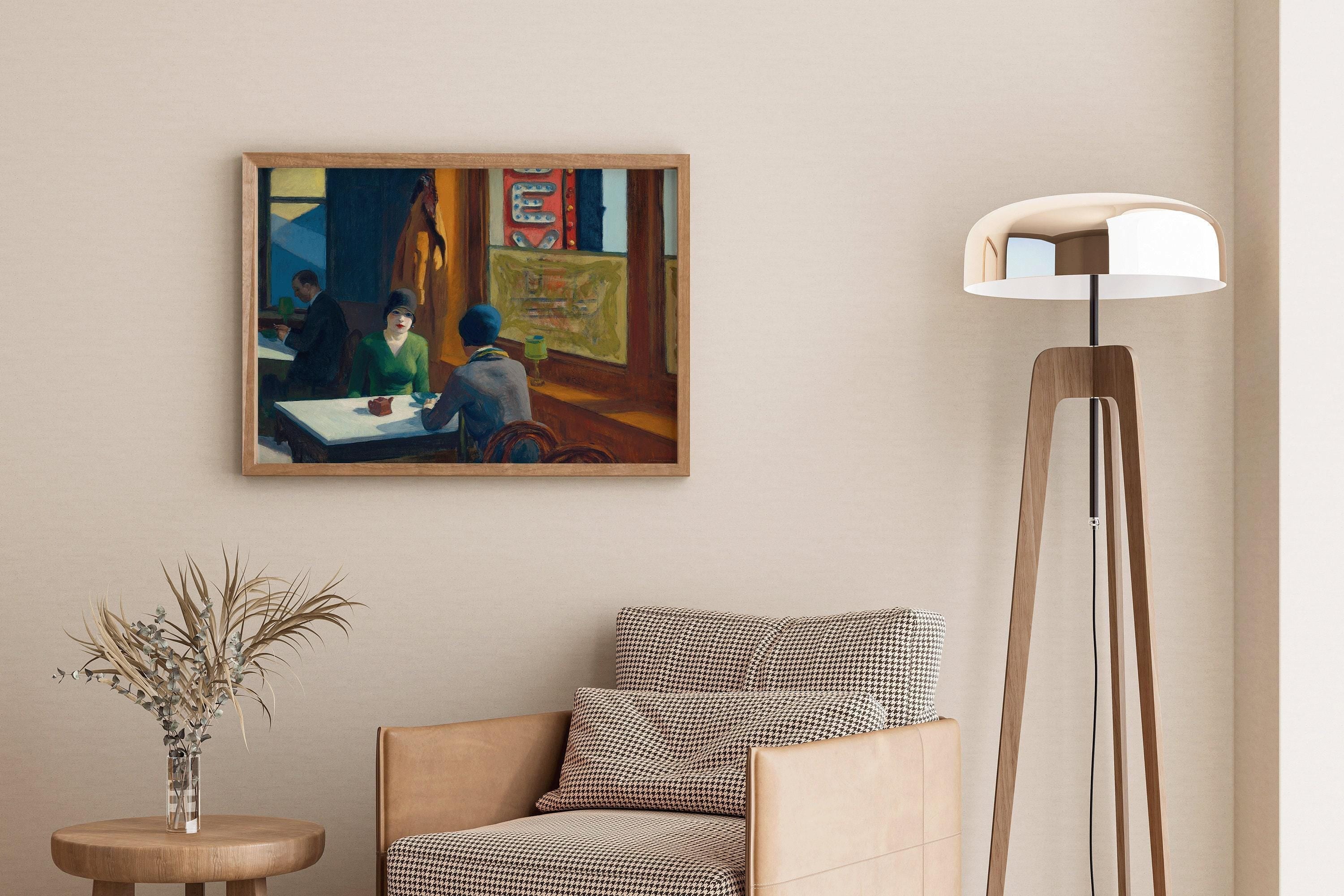 Edward Hopper - Cafe (Chop Suey) | Famous Art