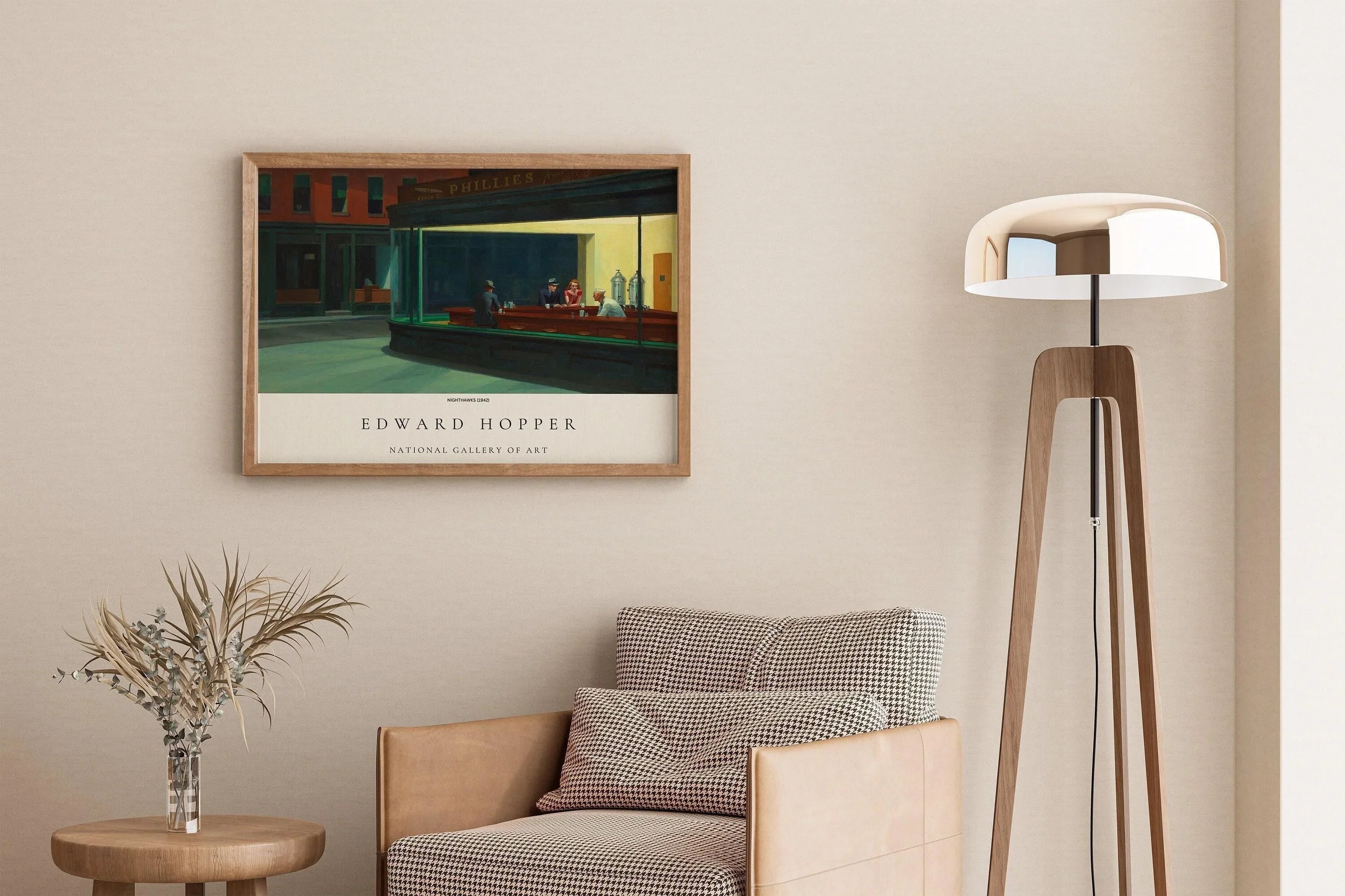 Edward Hopper - Nighthawks | Famous Art