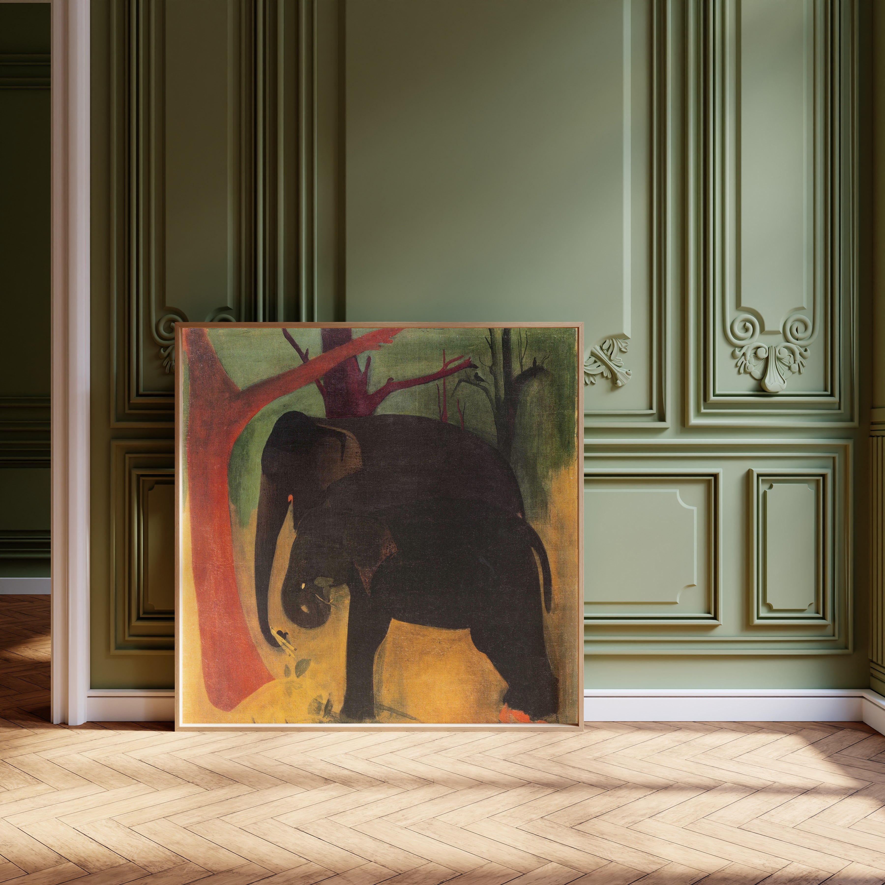 Amrita Sher-Gil — Elephants | Fine Art Giclée Print