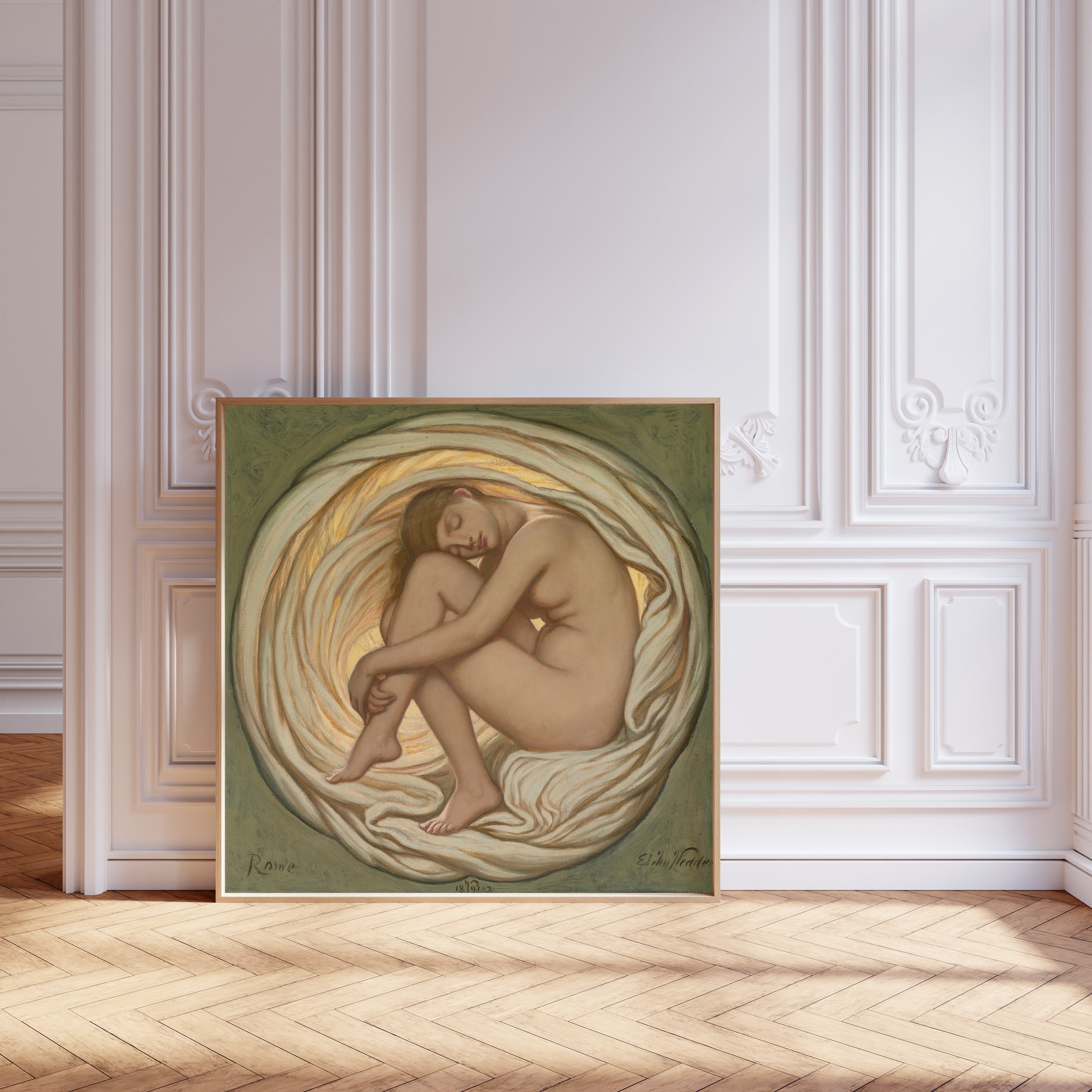 Elihu Vedder — The Heart of the Rose | Fine Art Giclée Print - 9ArtPrints