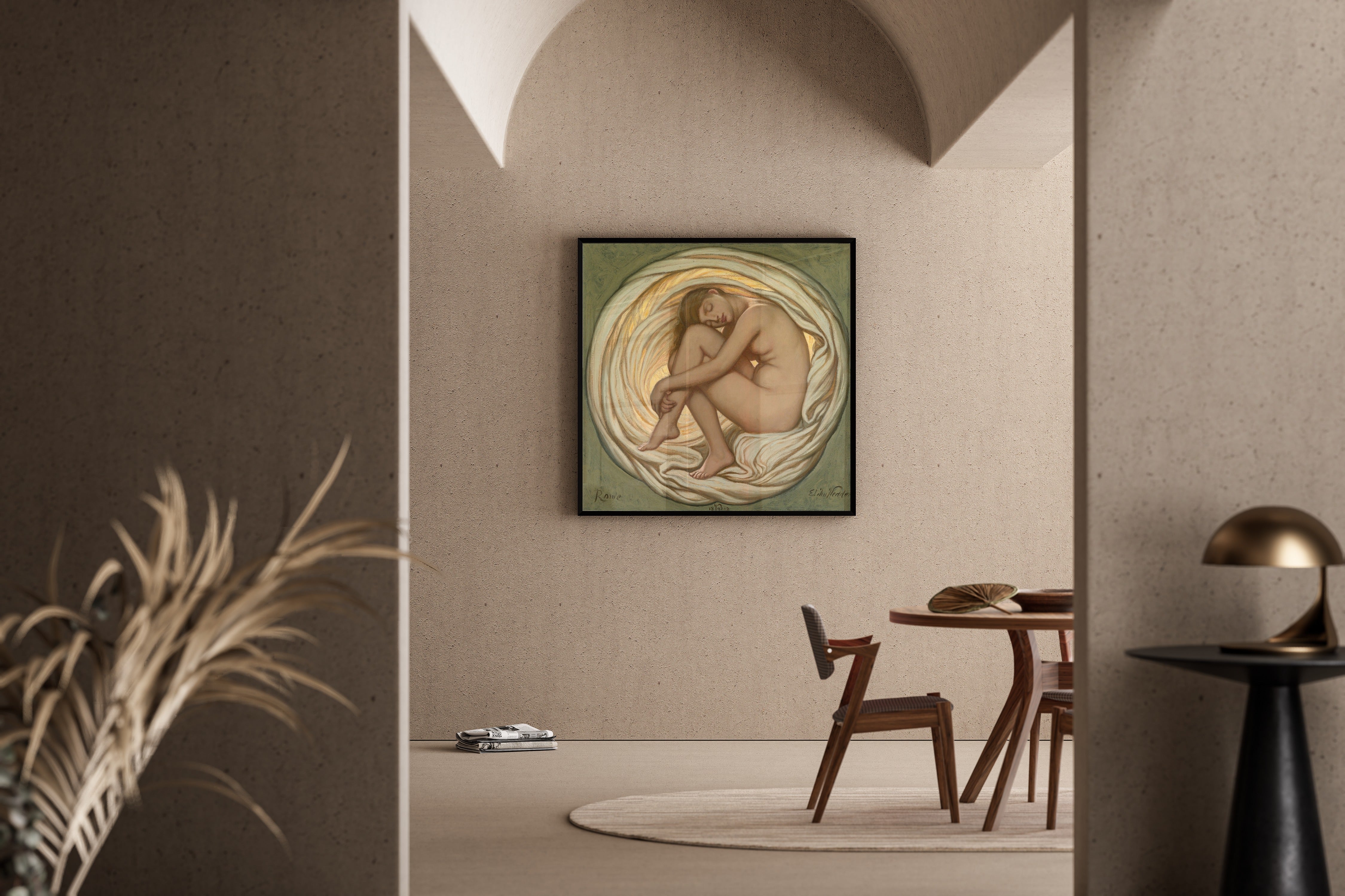 Elihu Vedder — The Heart of the Rose | Fine Art Giclée Print - 9ArtPrints