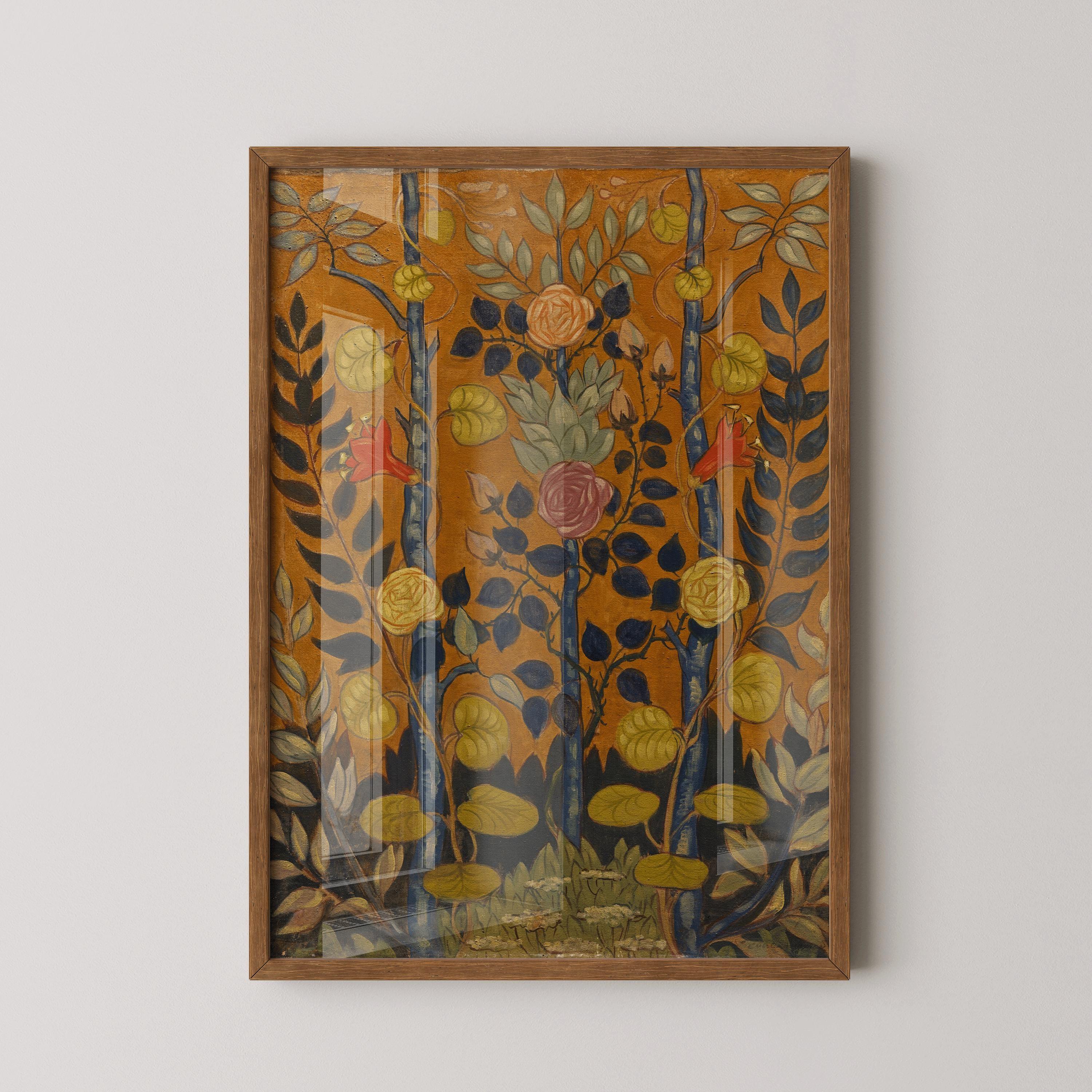 Emile Bernard - Des Roses Impressionist Art | The Astounding Hidden Gem That Will Transform Your Space | Vintage Still Life available framed - 9ArtPrints