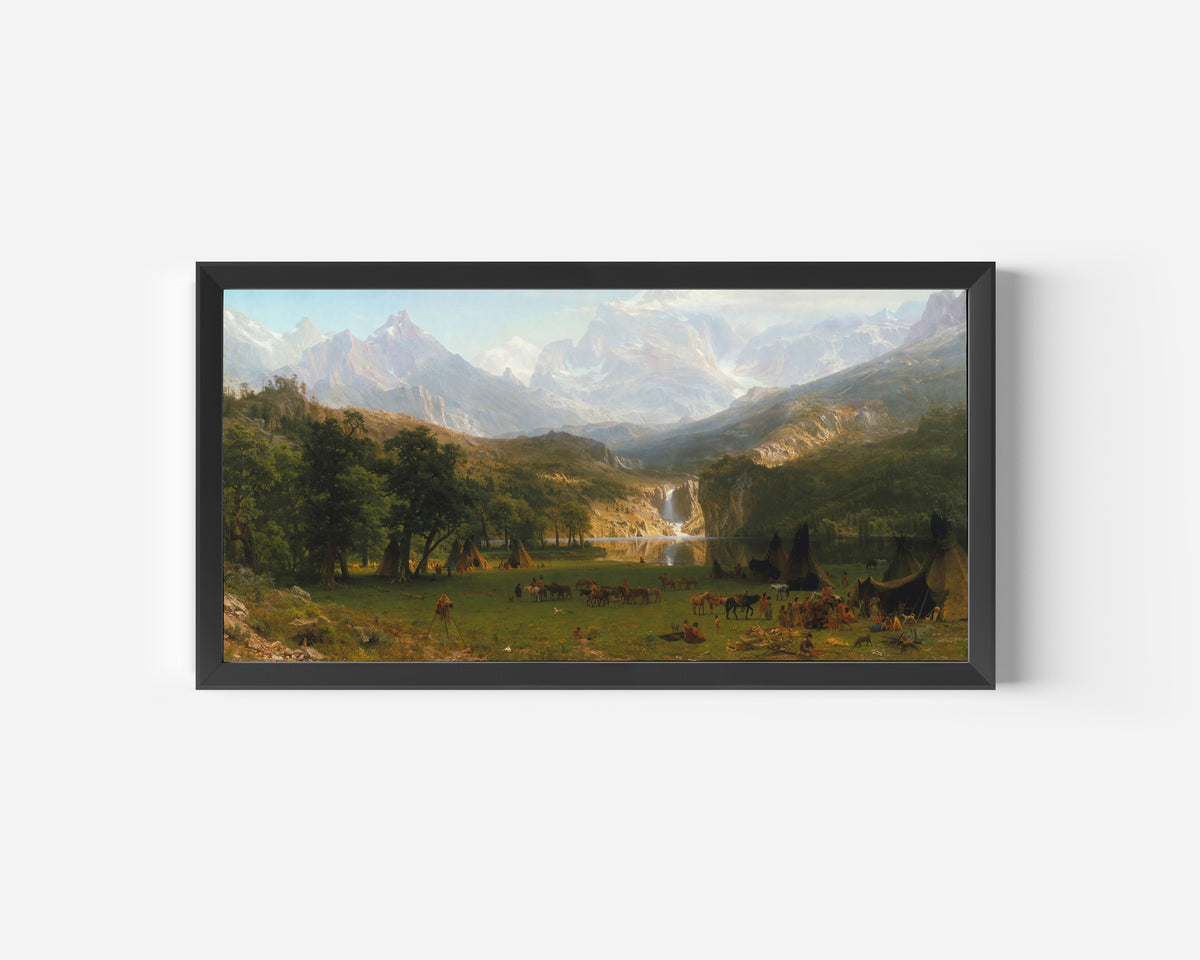 Albert Bierstadt — The Rocky Mountains, Lander's Peak | Landscape Fine Art Print