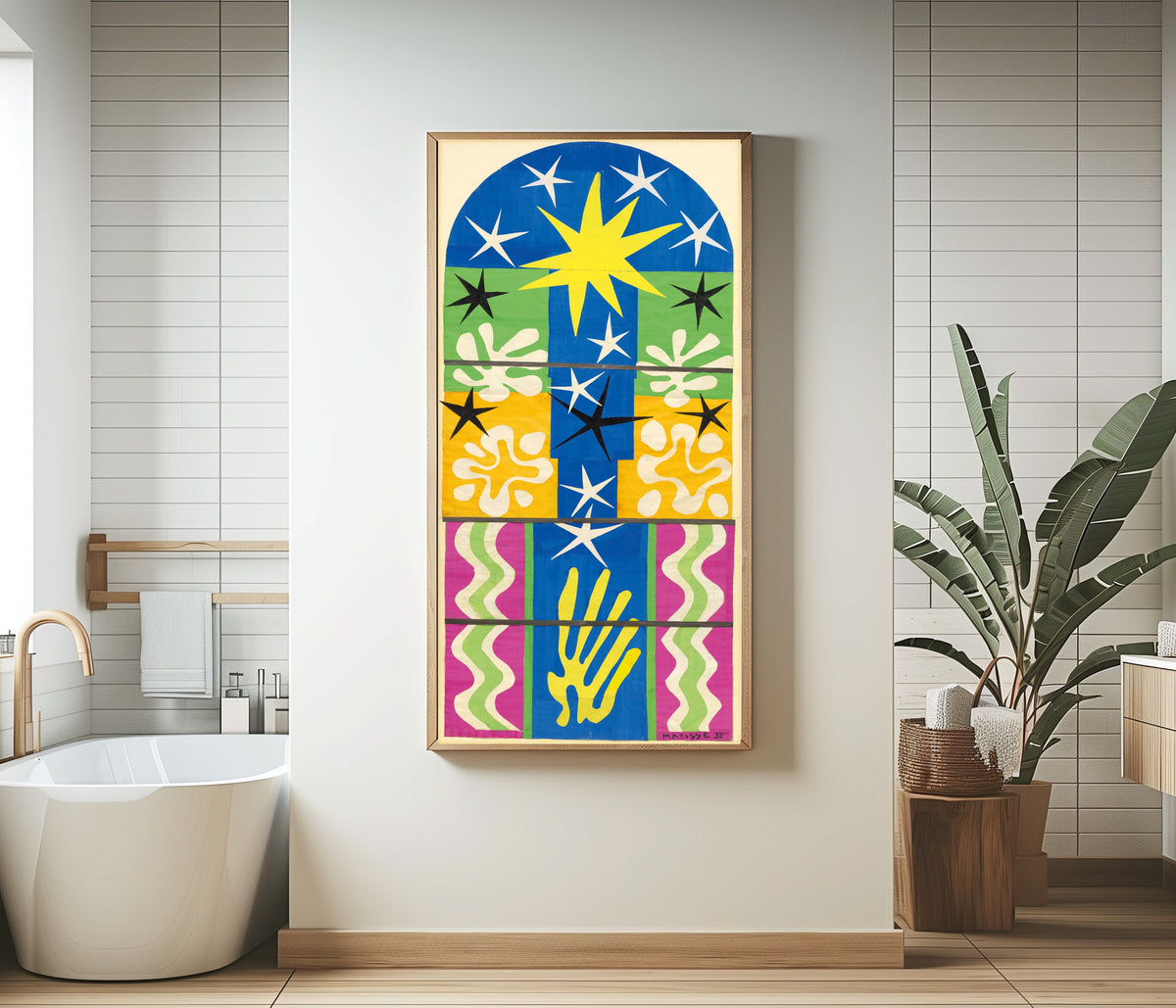 Henri Matisse — Christmas Eve (Nuit de Noël) | Papiers Découpés Fine Art Print