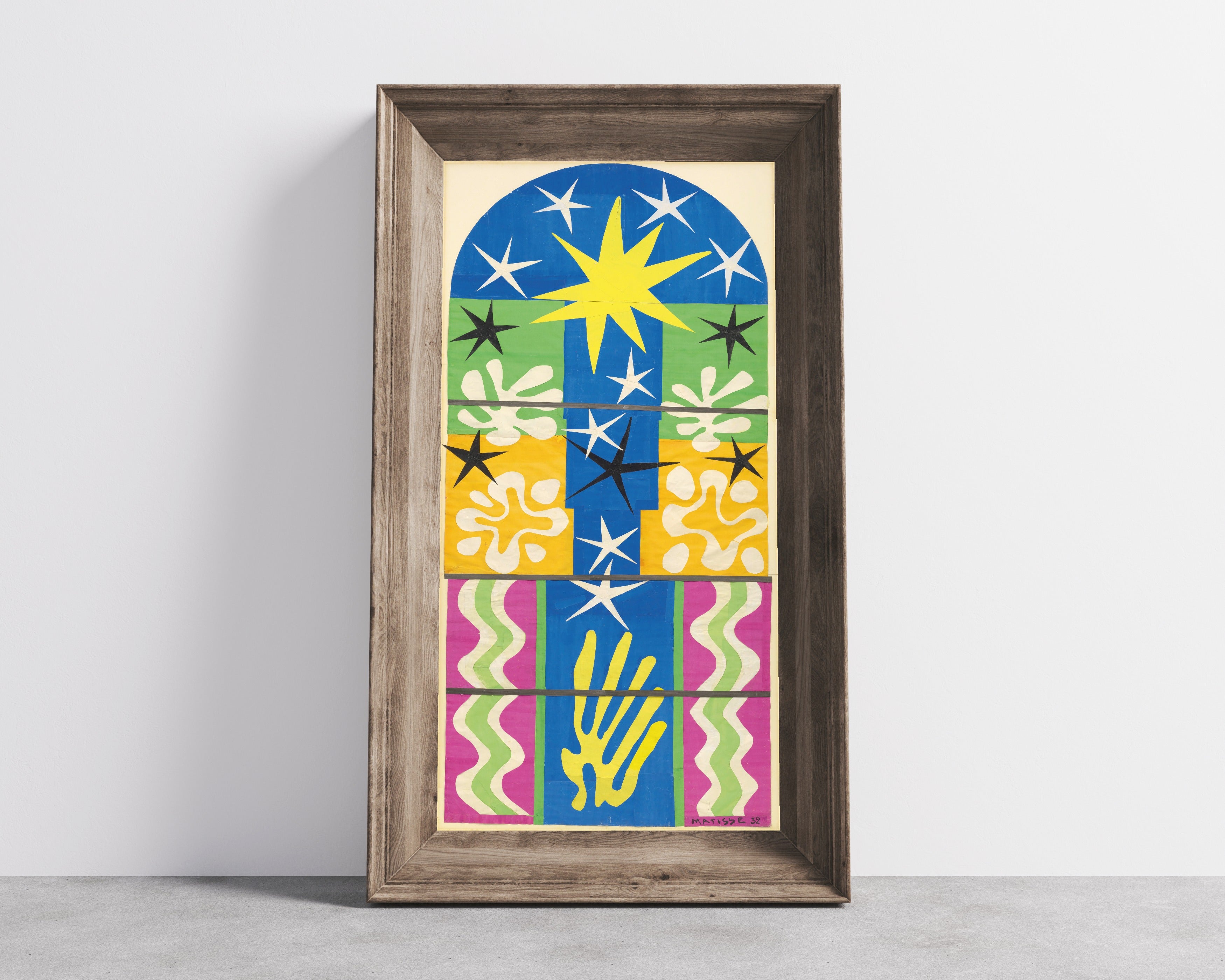 Henri Matisse — Christmas Eve (Nuit de Noël) | Papiers Découpés Fine Art Print