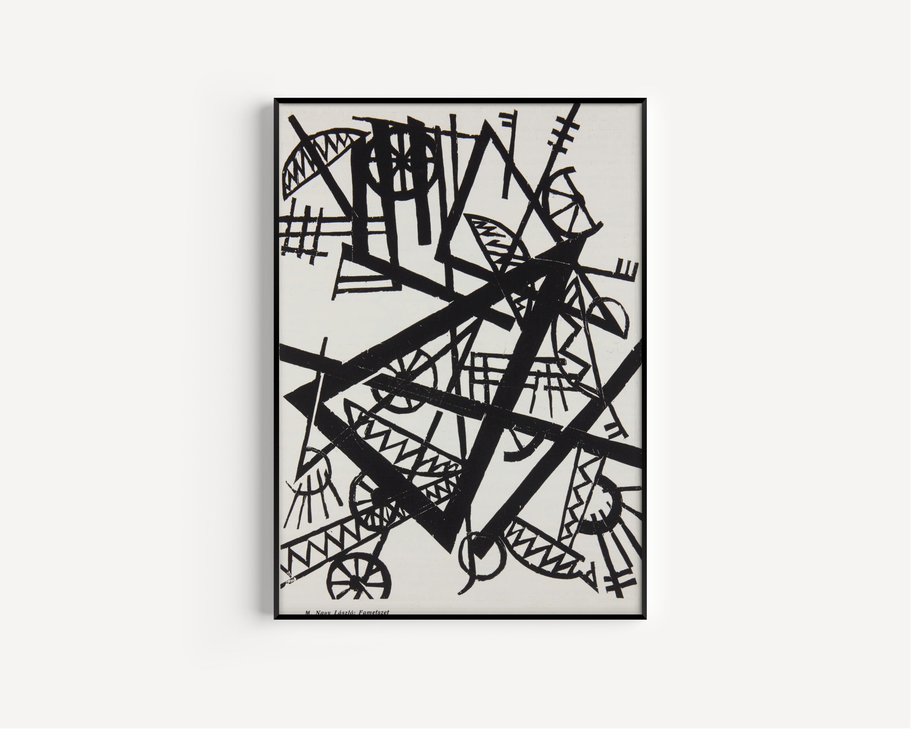 László Moholy-Nagy — Fametszet | Fine Art Print