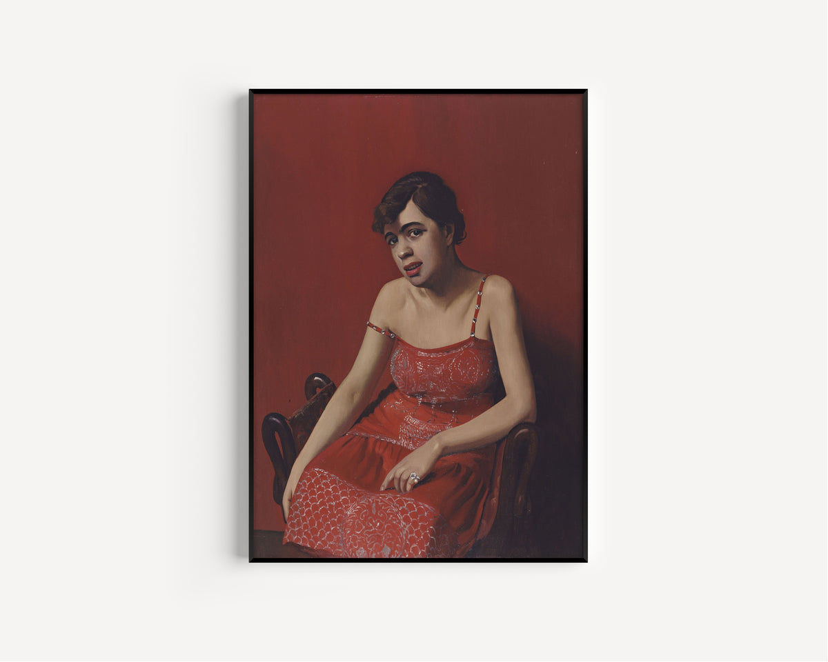 Félix Vallotton — Romanian Woman in a Red Dress | Fine Art Print