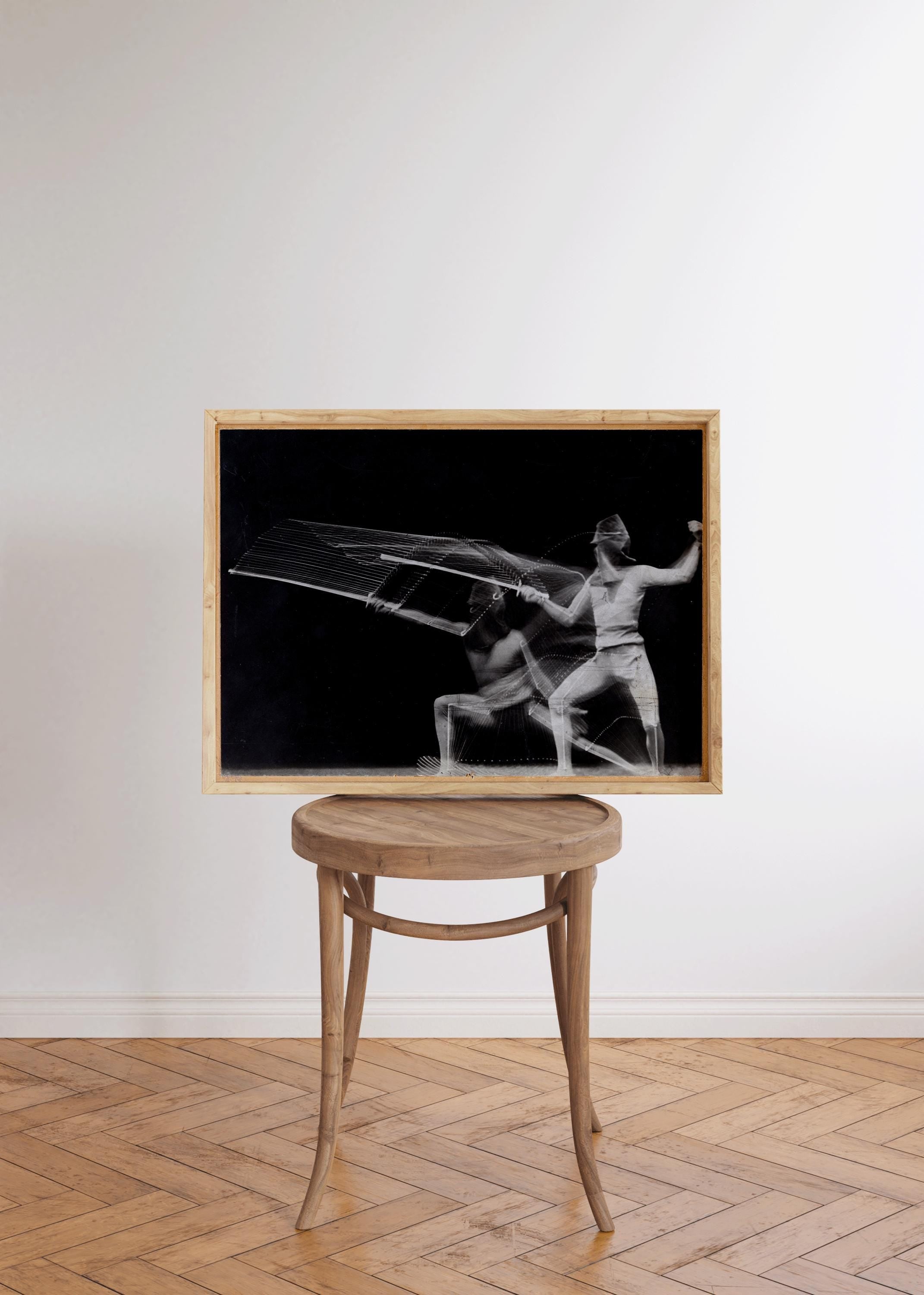Fencer : Famous Vintage Black and White Vintage Photograph Giclée Print - 9ArtPrints