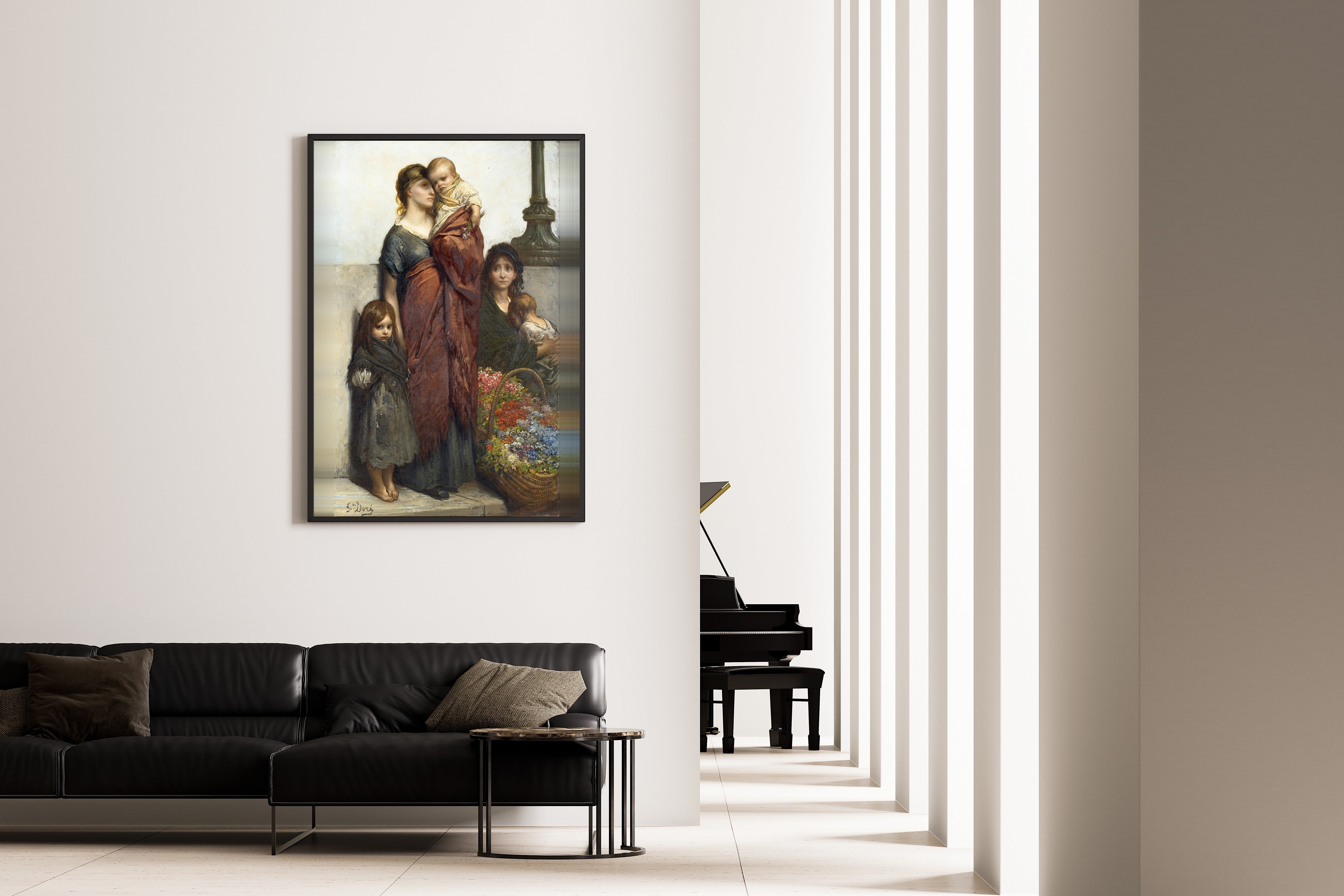 Gustave Doré — Flower Sellers of London | Fine Art Print