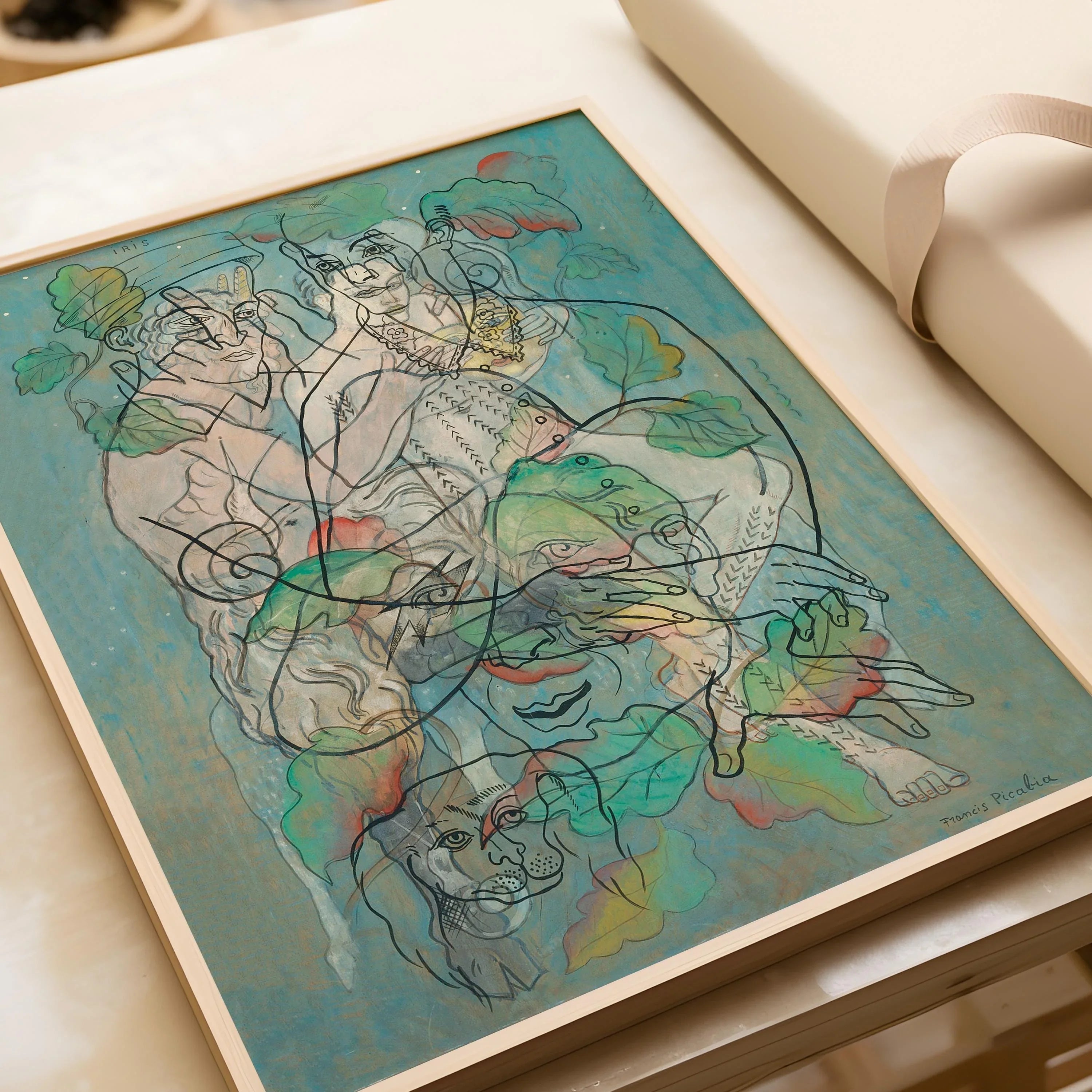 Francis Picabia - Iris (1929) | Modern Abstract Art (available handframed or unframed) - 9ArtPrints
