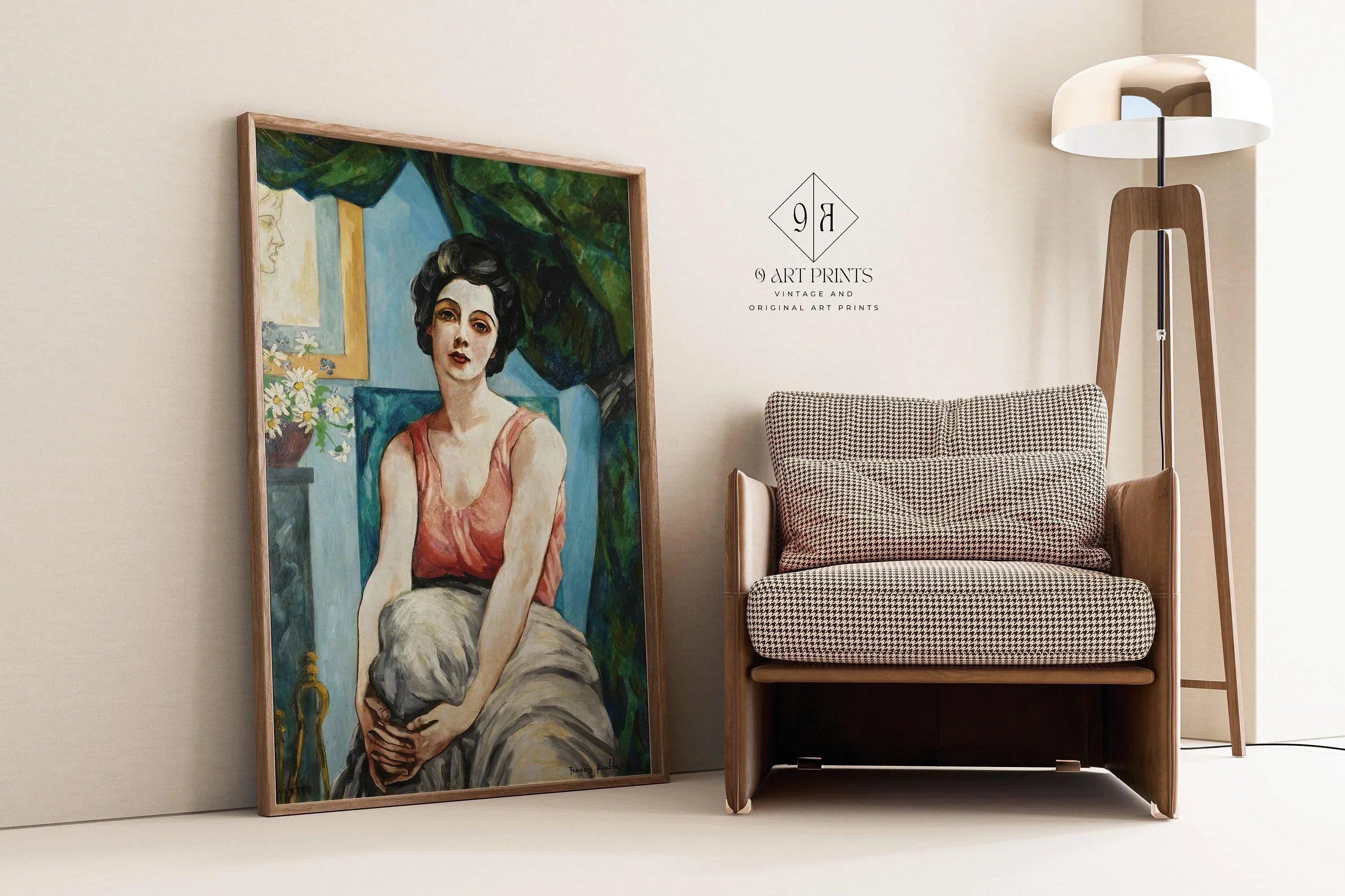 Francis Picabia - Portrait of Yvette | Famous Art