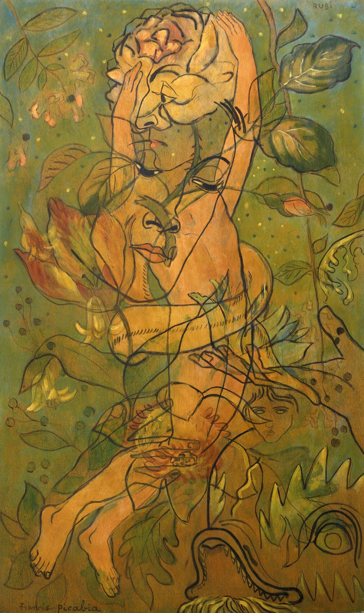 Francis Picabia — Rubi (1929) | Modernist Abstract Print - 9ArtPrints