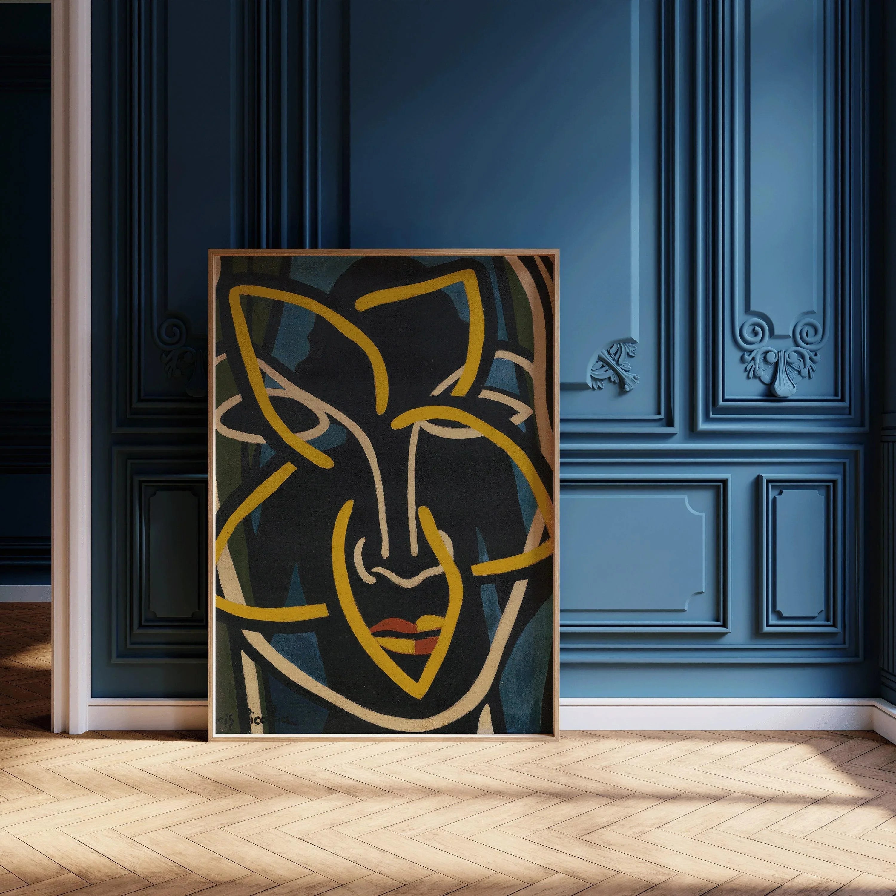 Francis Picabia - Untitled (1939) | Famous Modern Abstract Art (available handframed or unframed) - 9ArtPrints